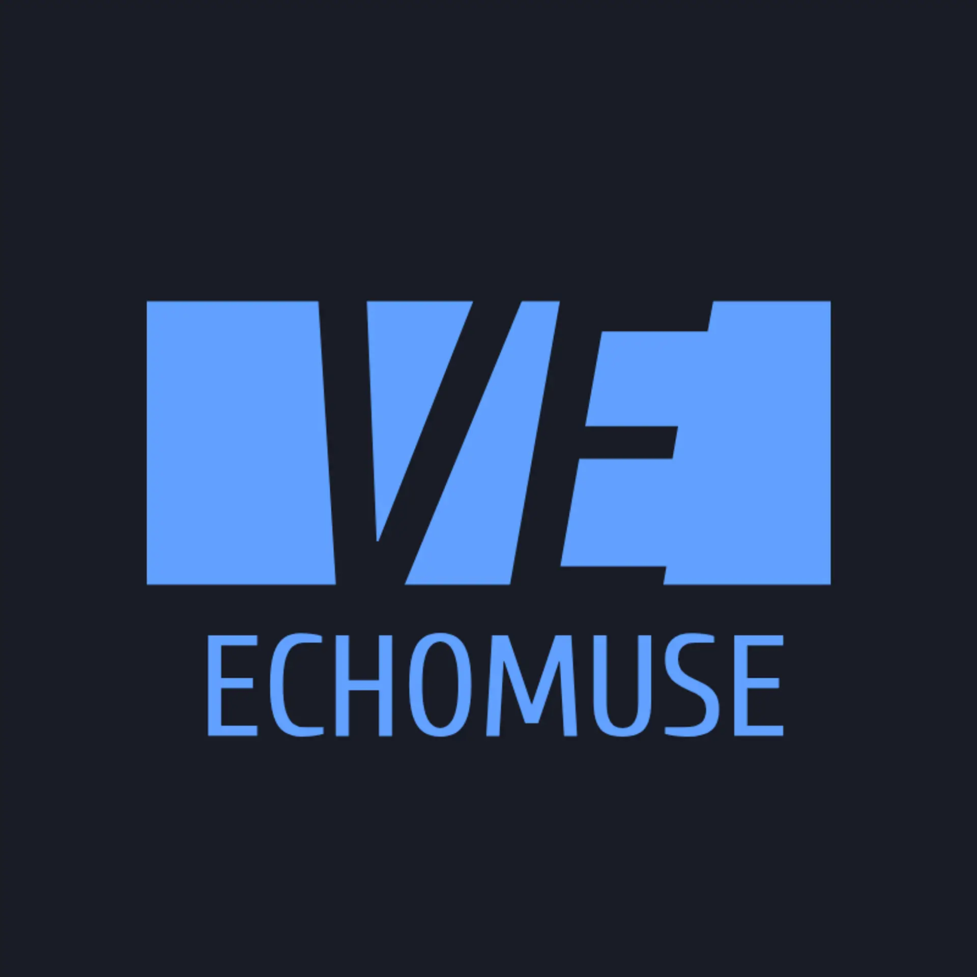 EchoMuse logo for music artist