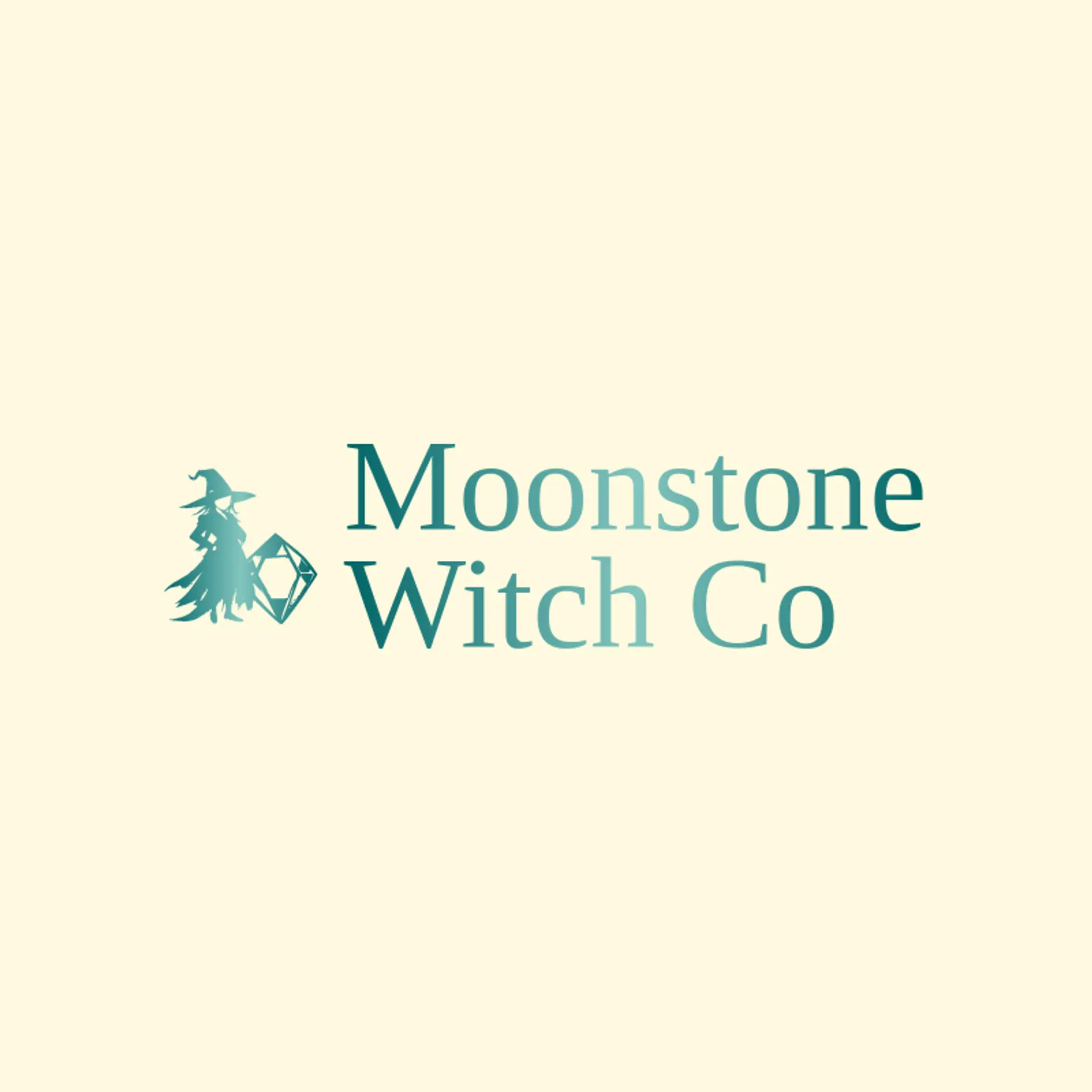 Moonstone Witch Co logo for witch