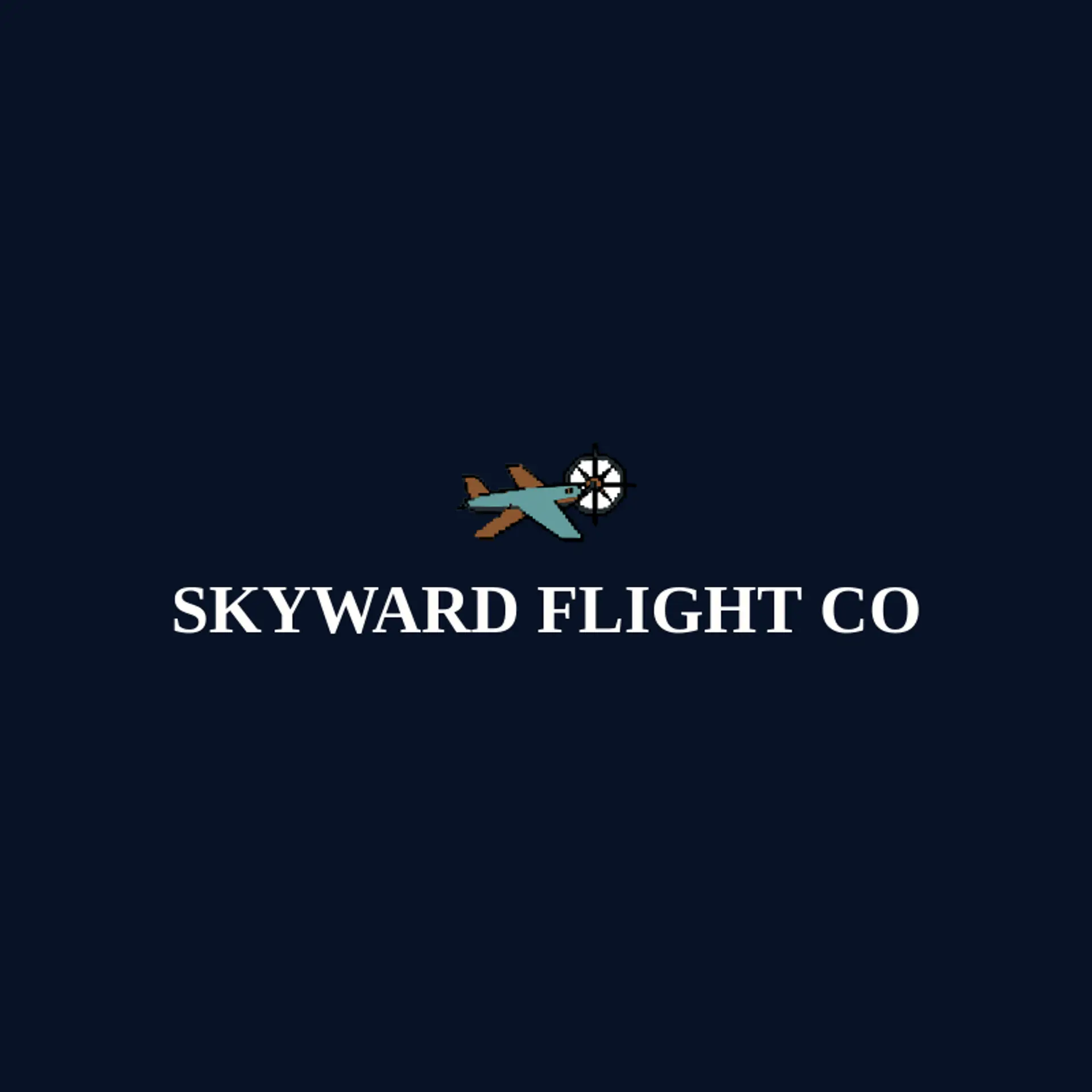 Skyward Flight Co logo for flight