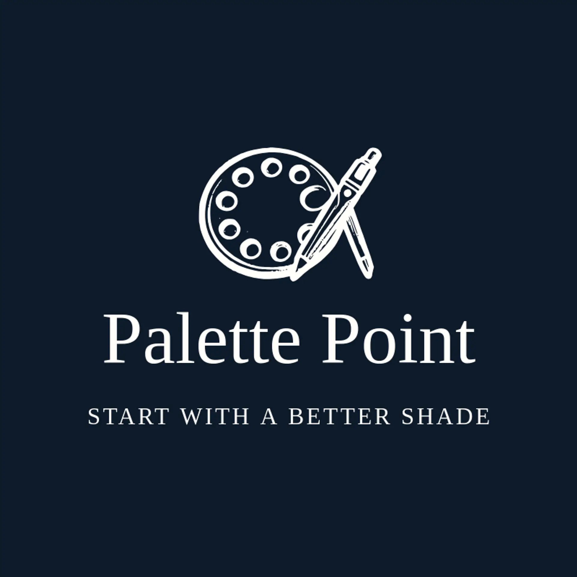 Palette Point logo for paint