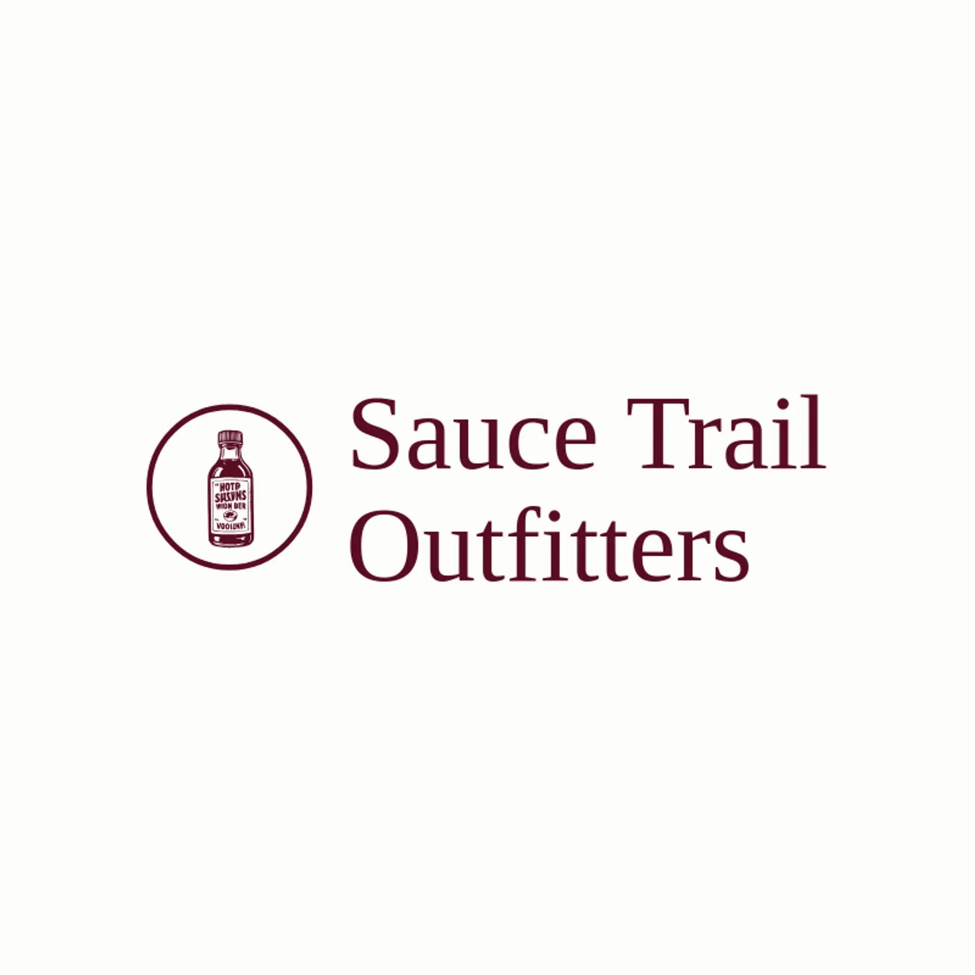 Sauce Trail Outfitters logo for hot sauce