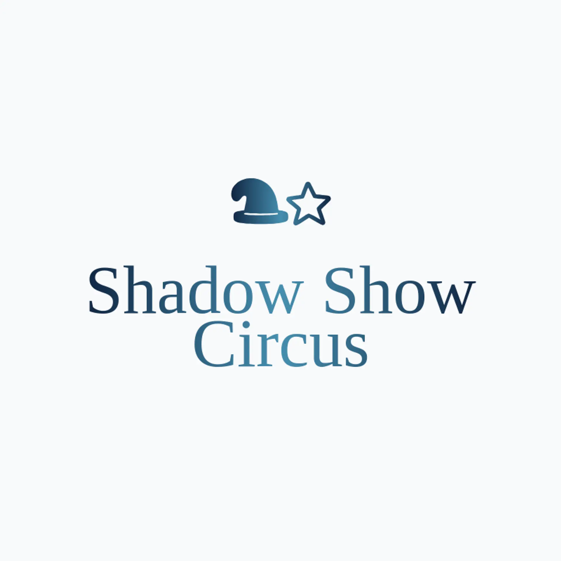 Shadow Show Circus logo for spooky