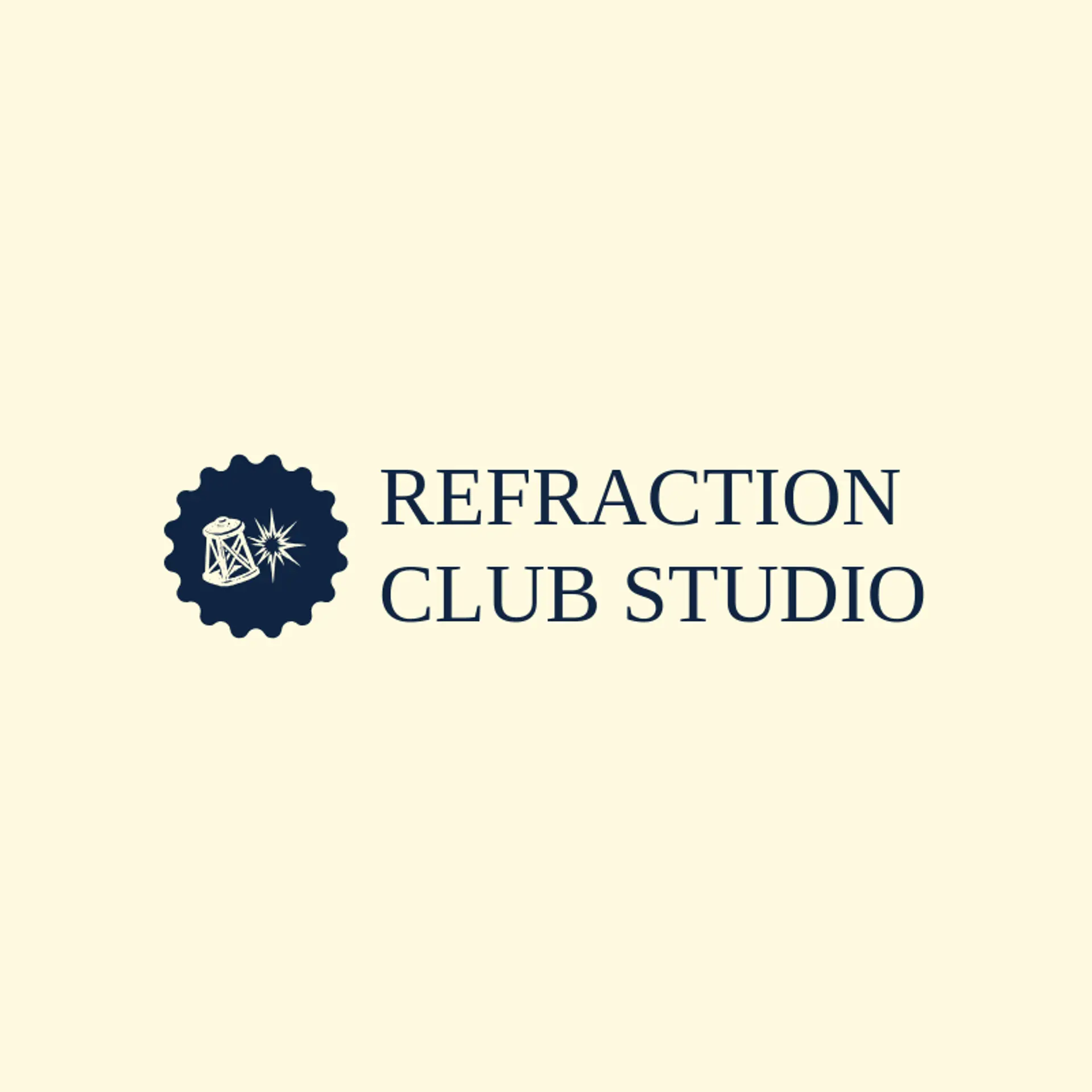 Refraction Club Studio logo for kaleidoscope
