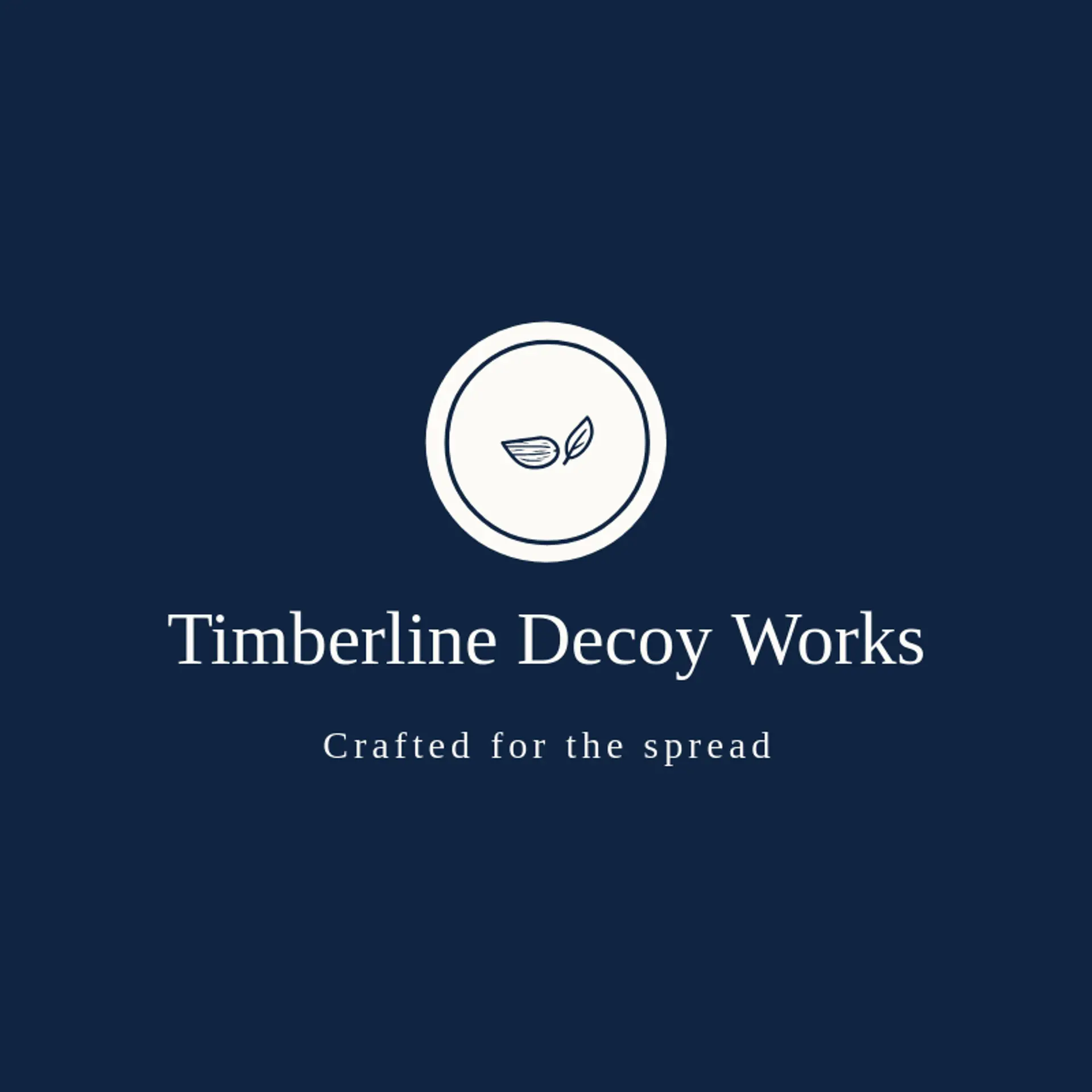 Timberline Decoy Works logo for duck hunting