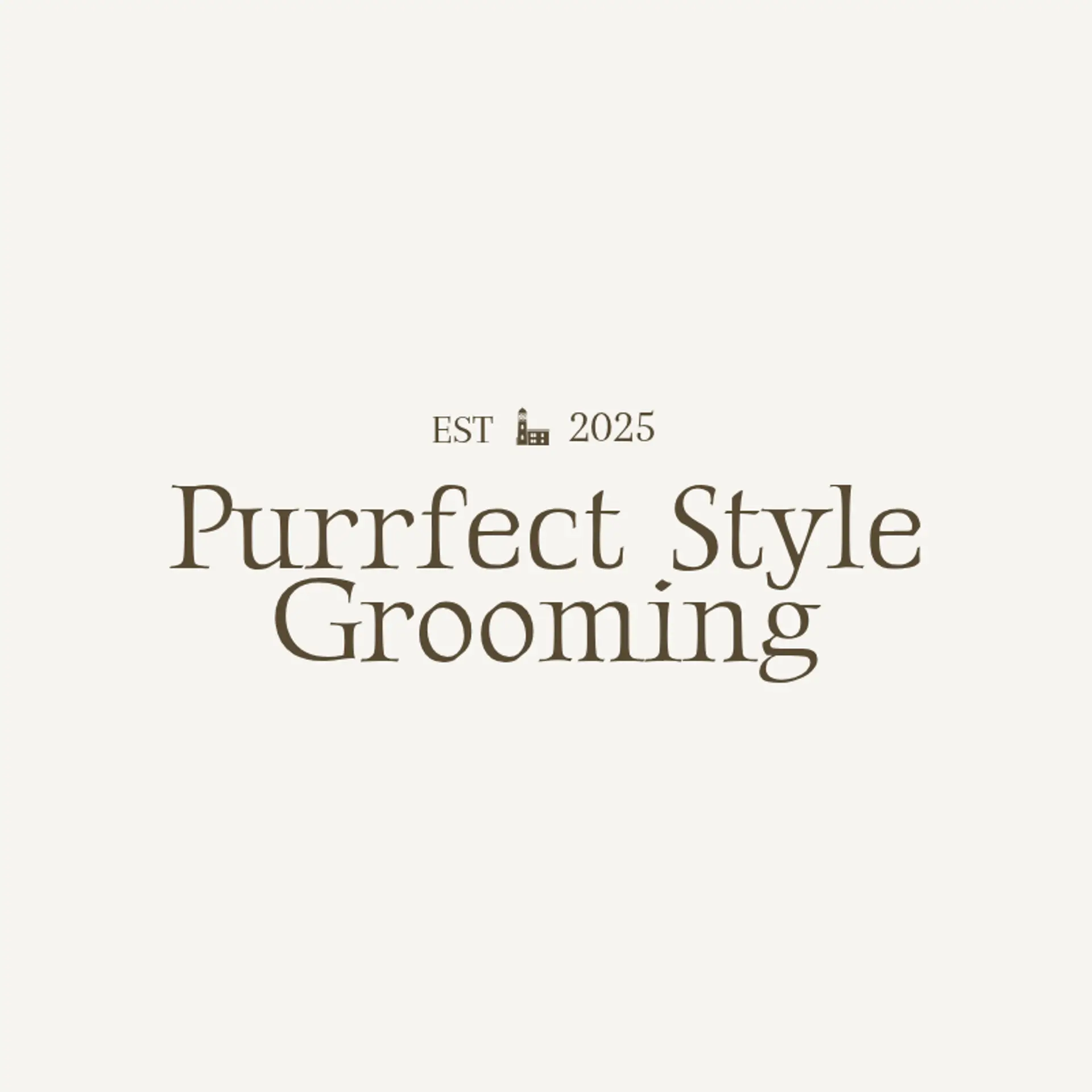 Paws & Whiskers Spa logo for grooming salon