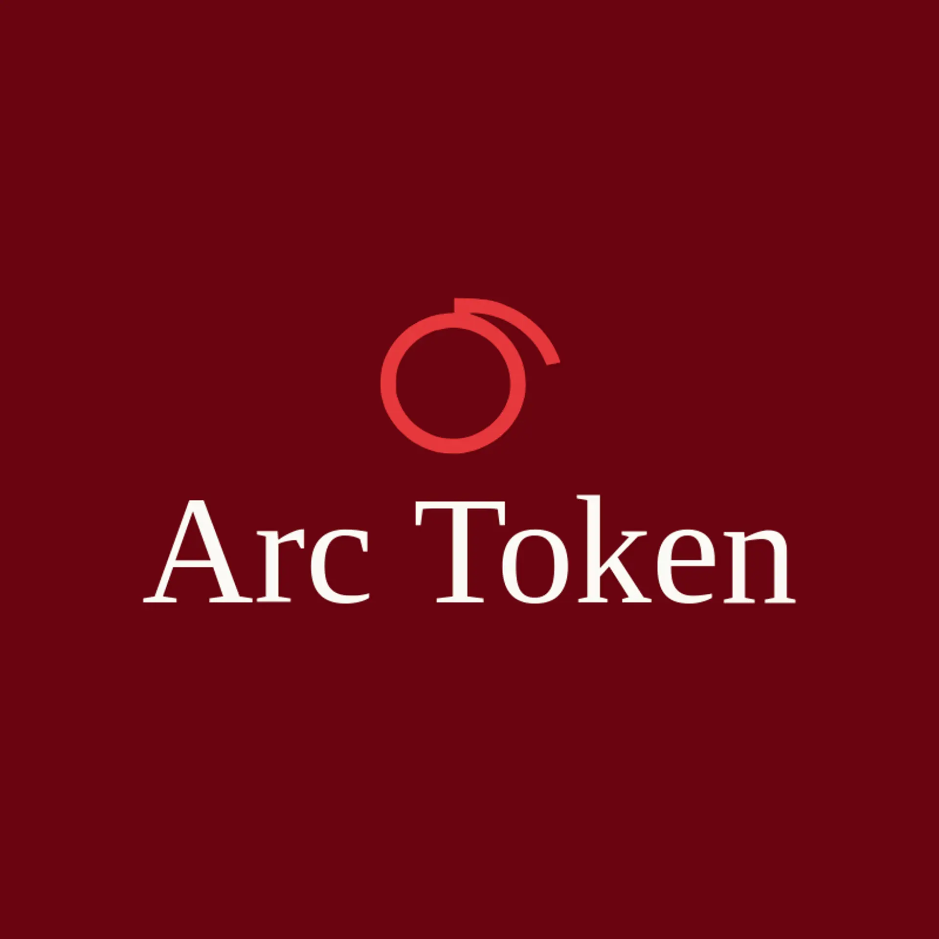 Arc Token logo for cryptocurrency
