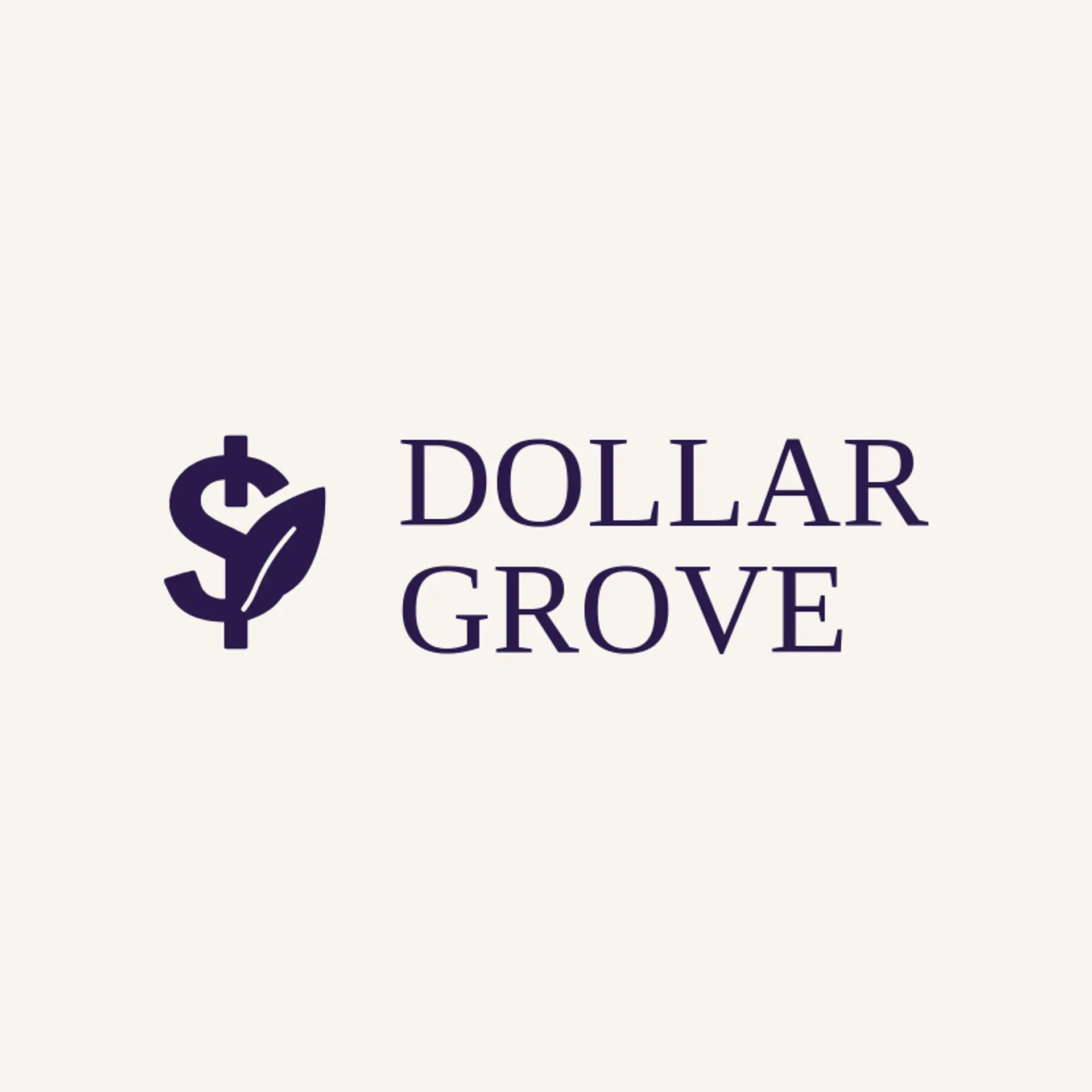 Dollar Grove logo for cash