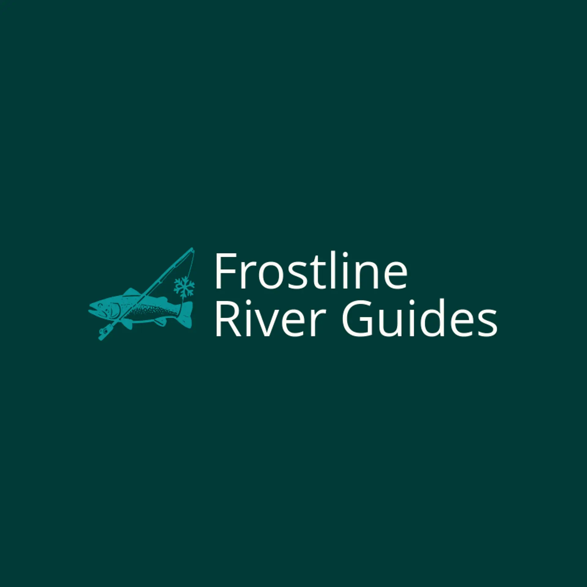 Frostline River Guides logo for fly fishing