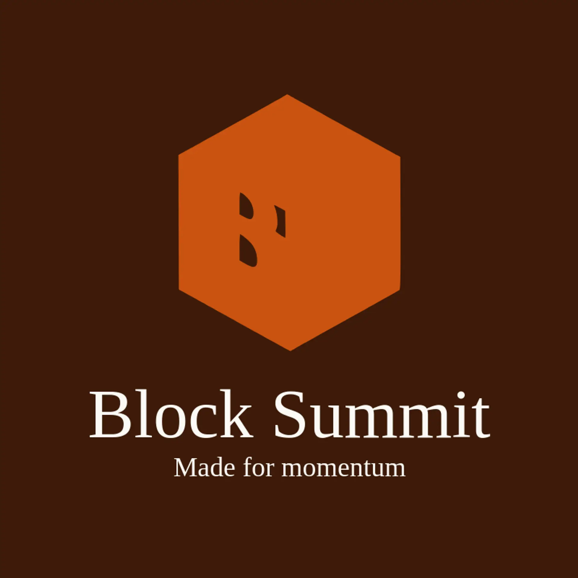 Block Summit logo for block