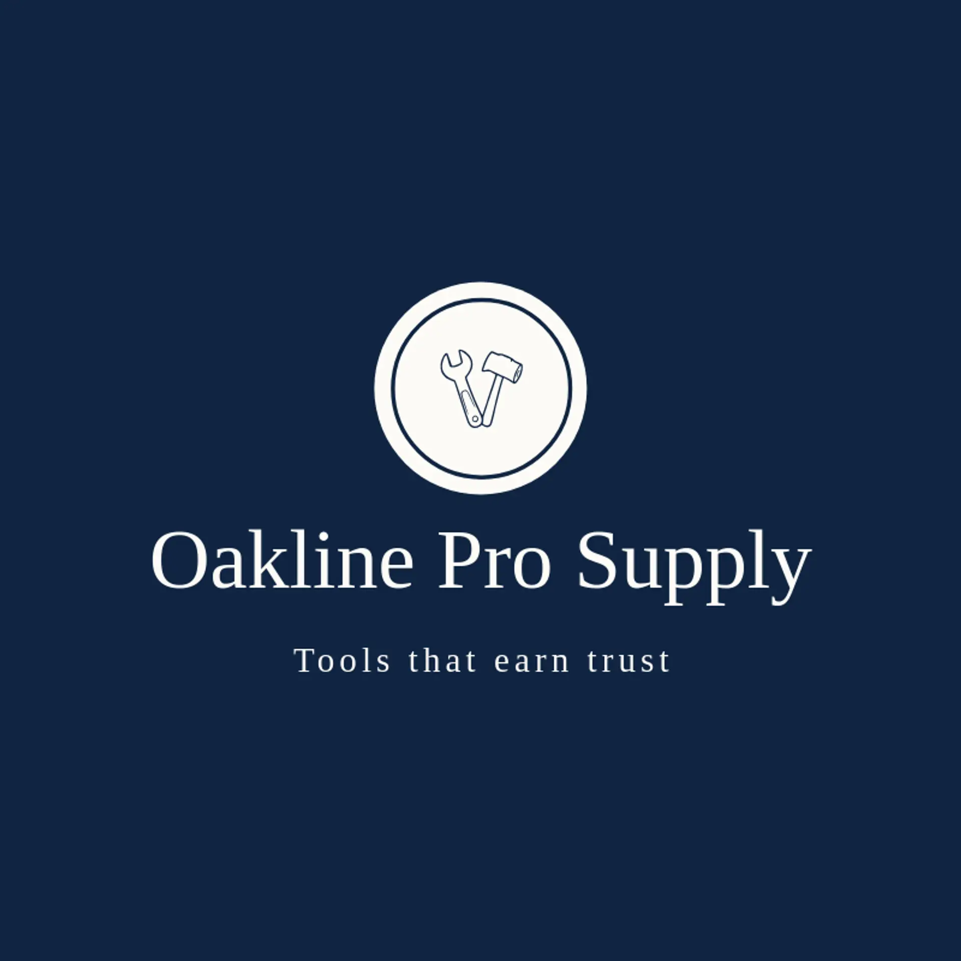 Oakline Pro Supply logo for hammer