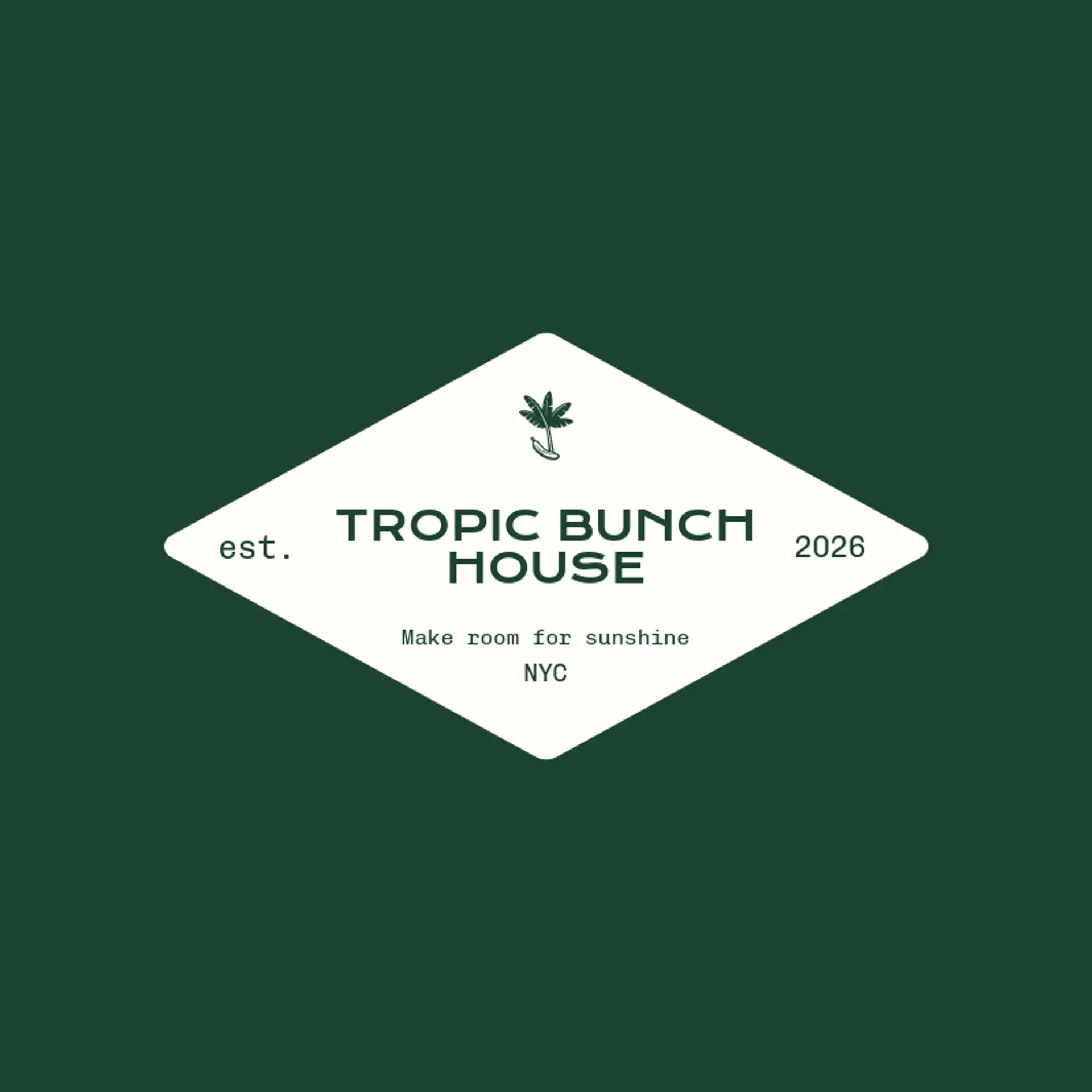Tropic Bunch House logo for banana