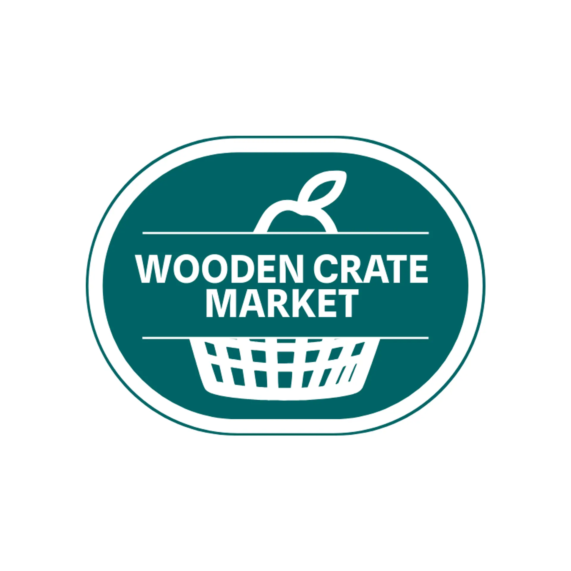 Wooden Crate Market logo for mart
