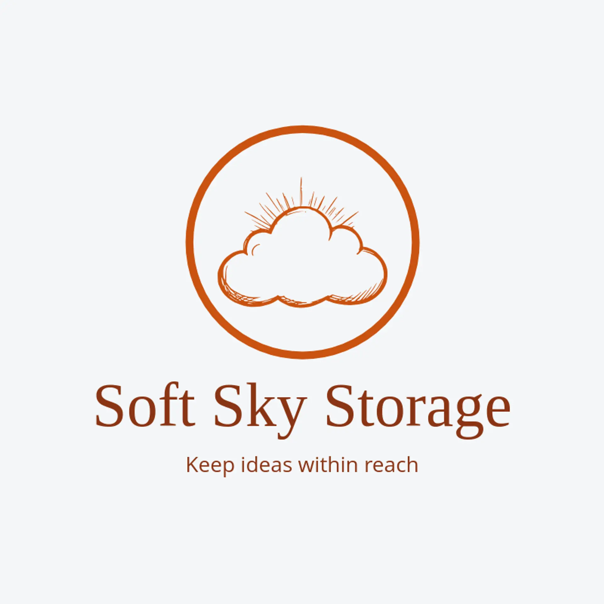 Soft Sky Storage logo for cloud storage
