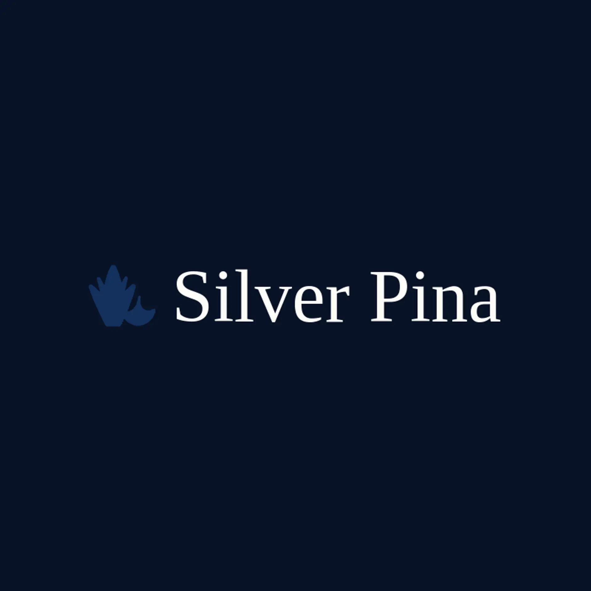 Silver Pina logo for tequila