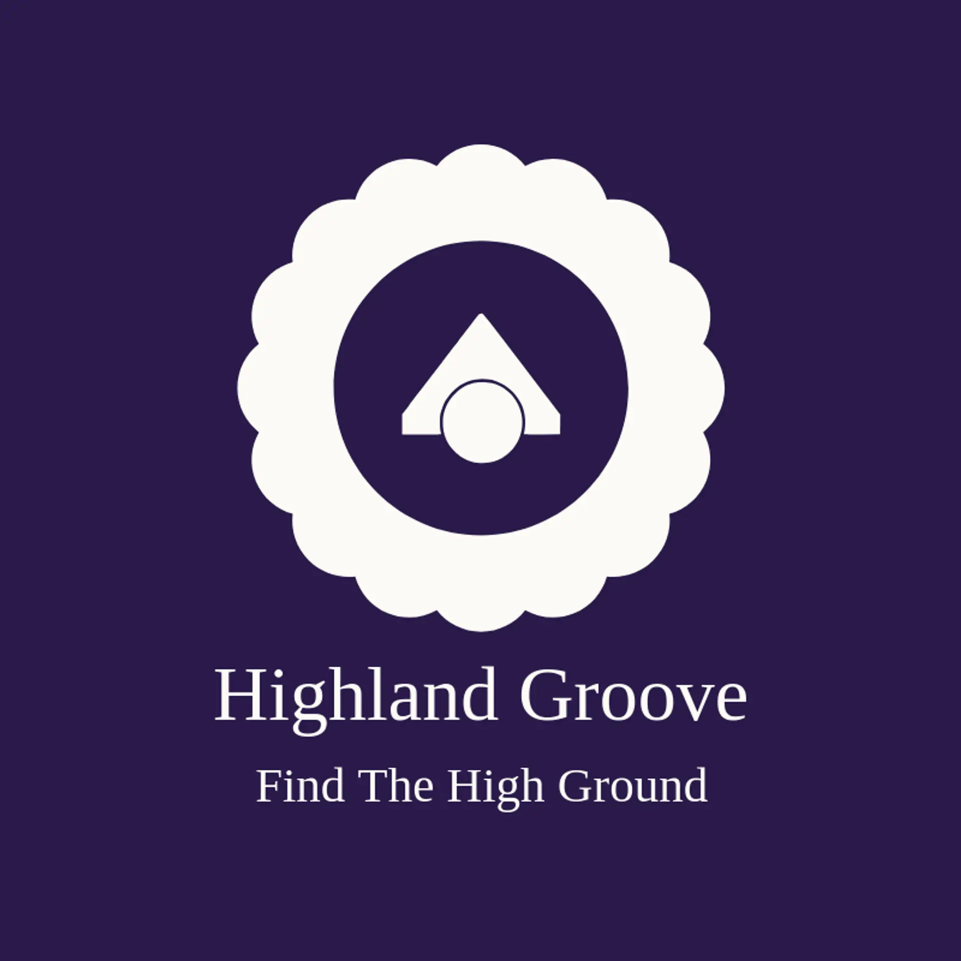 Highland Groove logo for drum