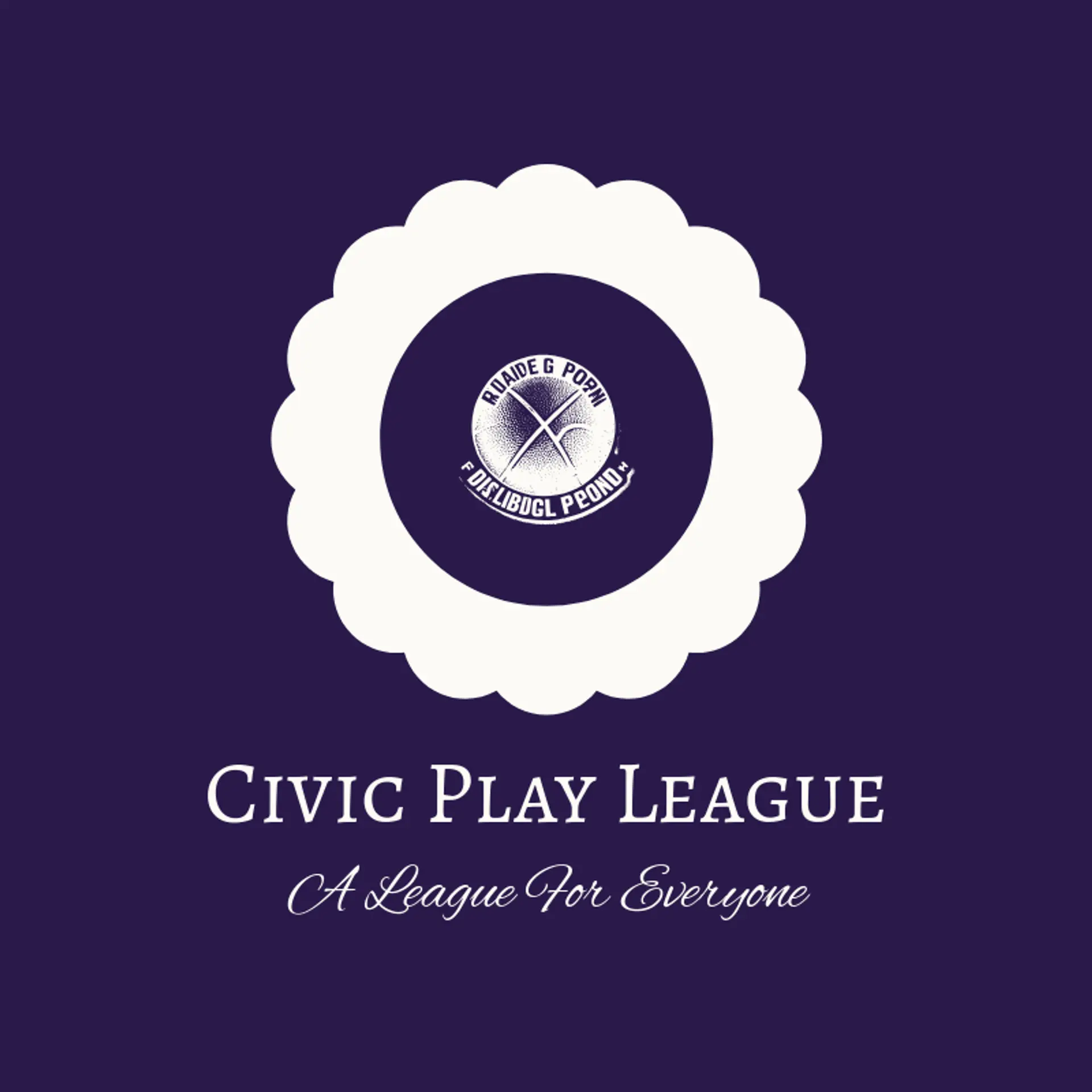 Civic Play League logo for league