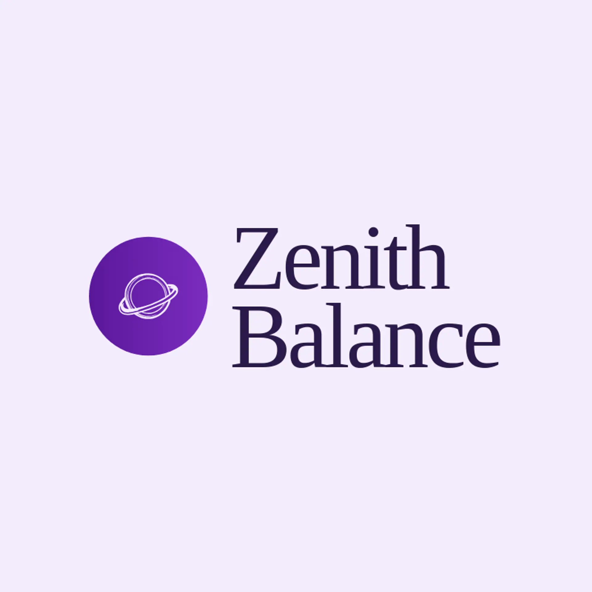 Zenith Balance logo for fintech