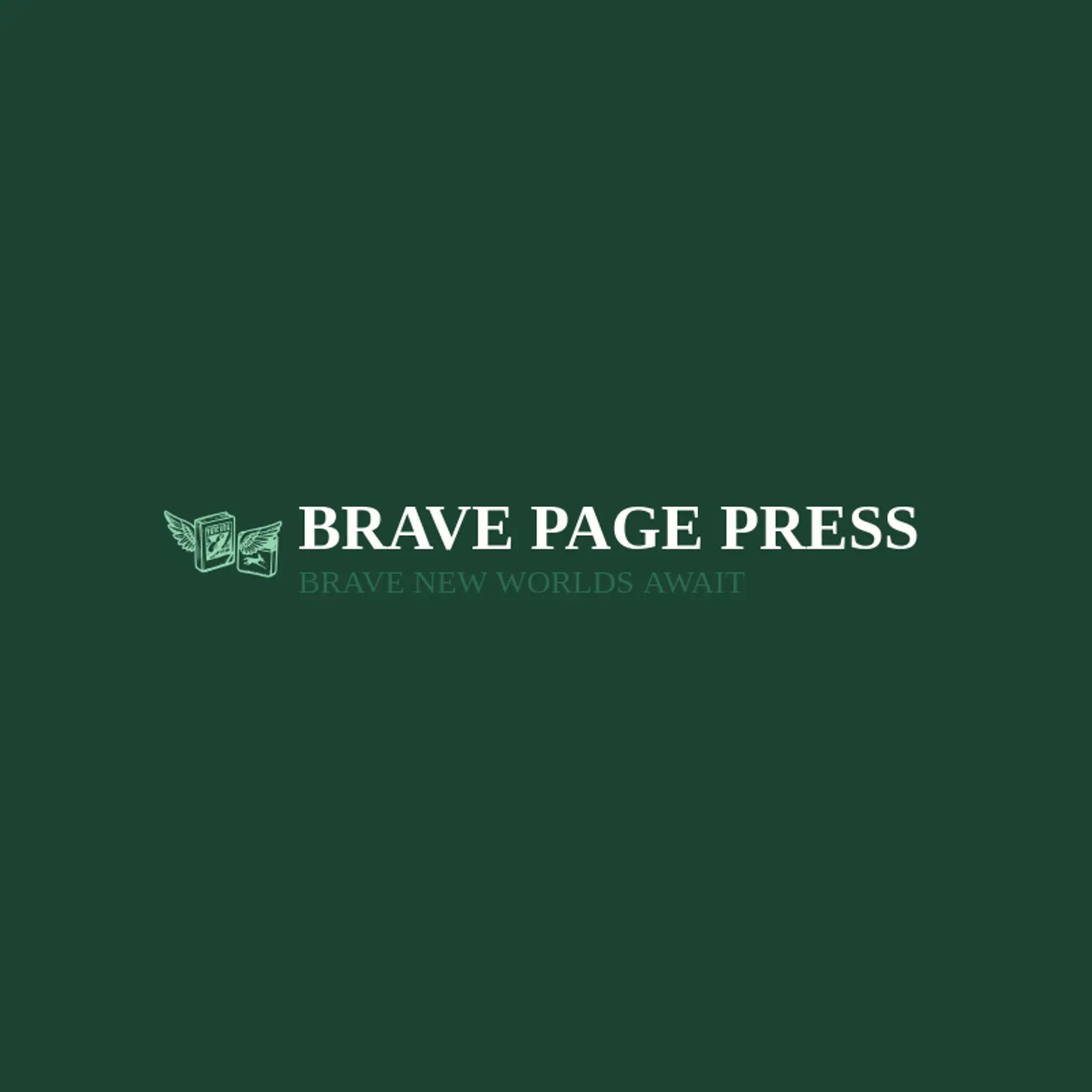 Brave Page Press logo for comic book