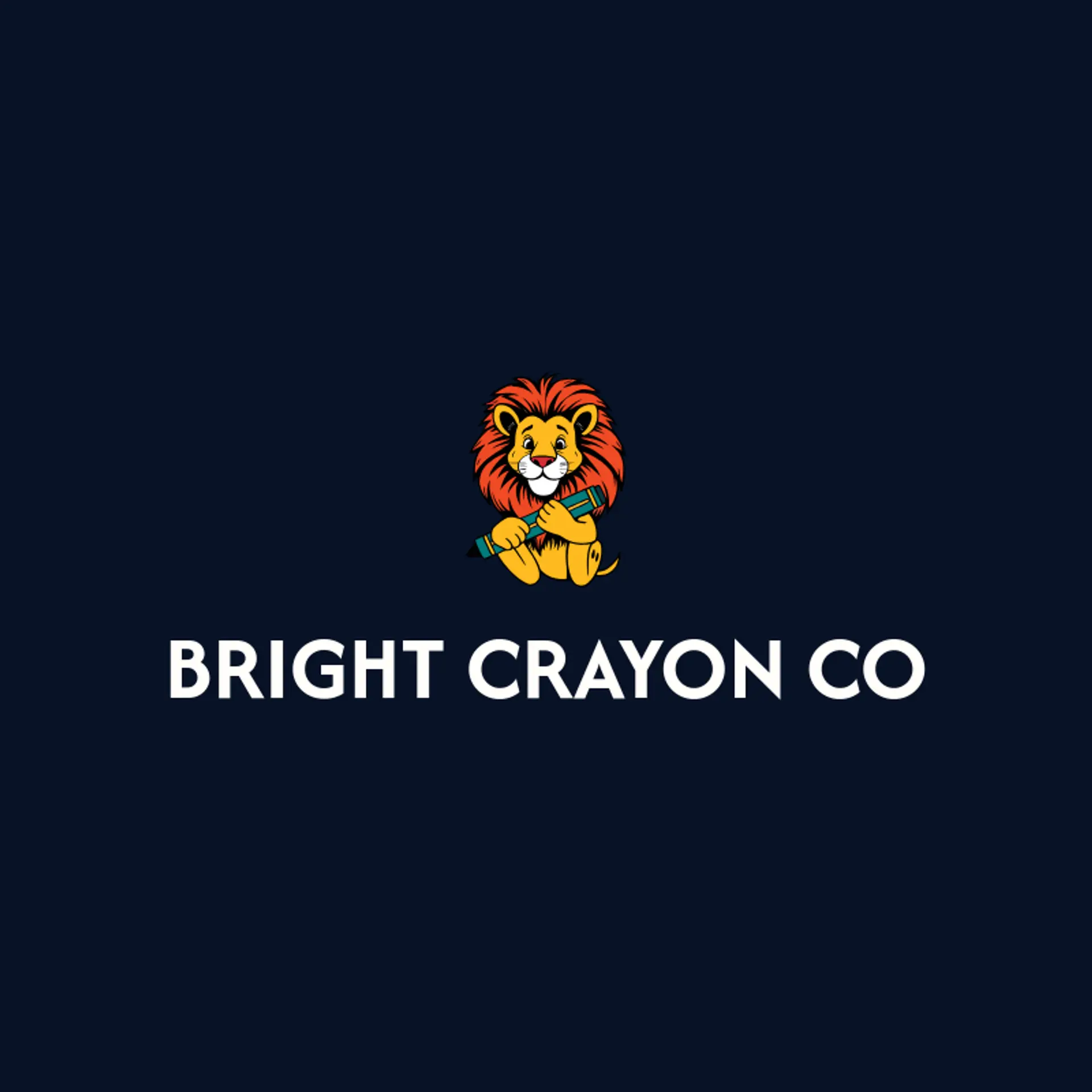 Bright Crayon Co logo for crayon