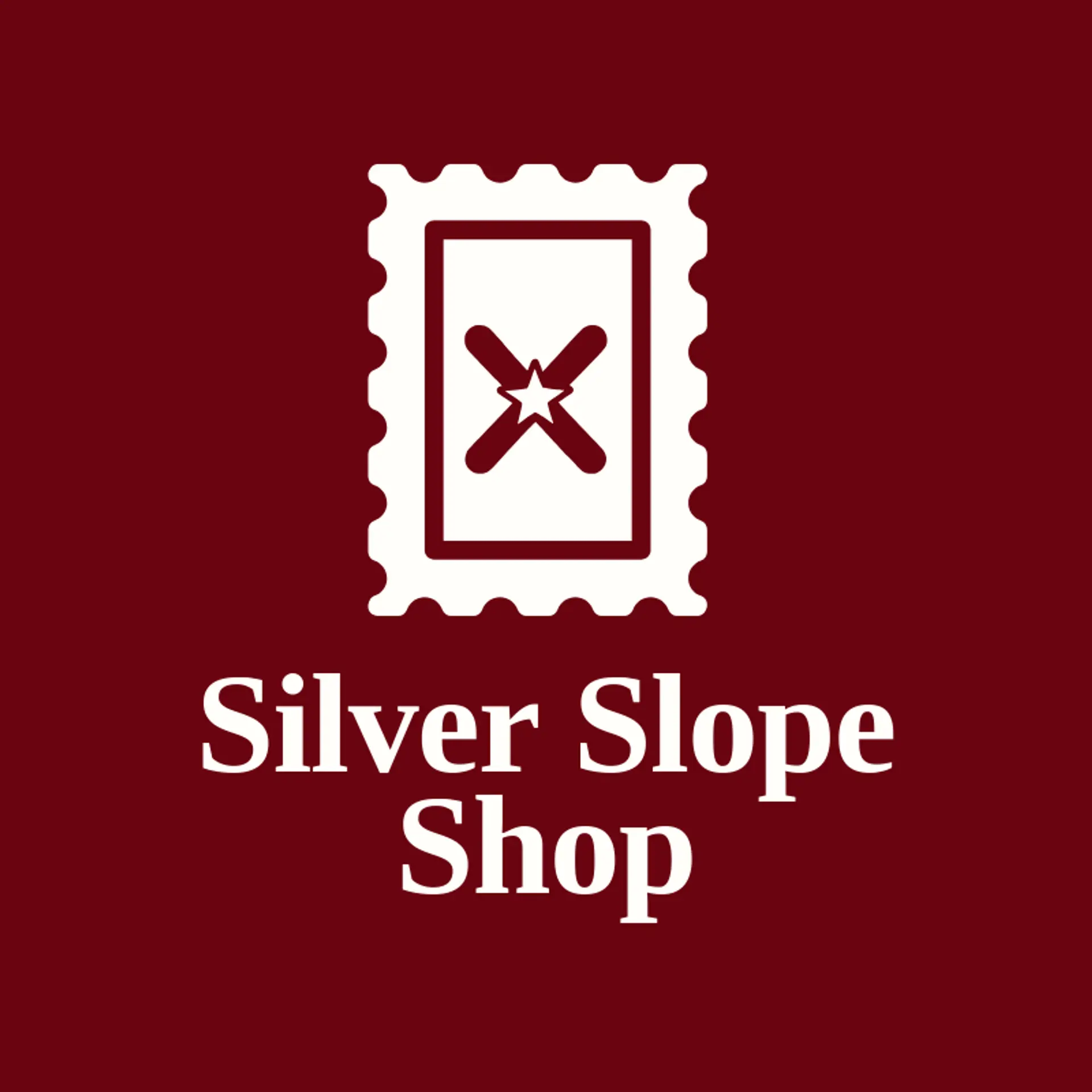 Silver Slope Shop logo for skiing