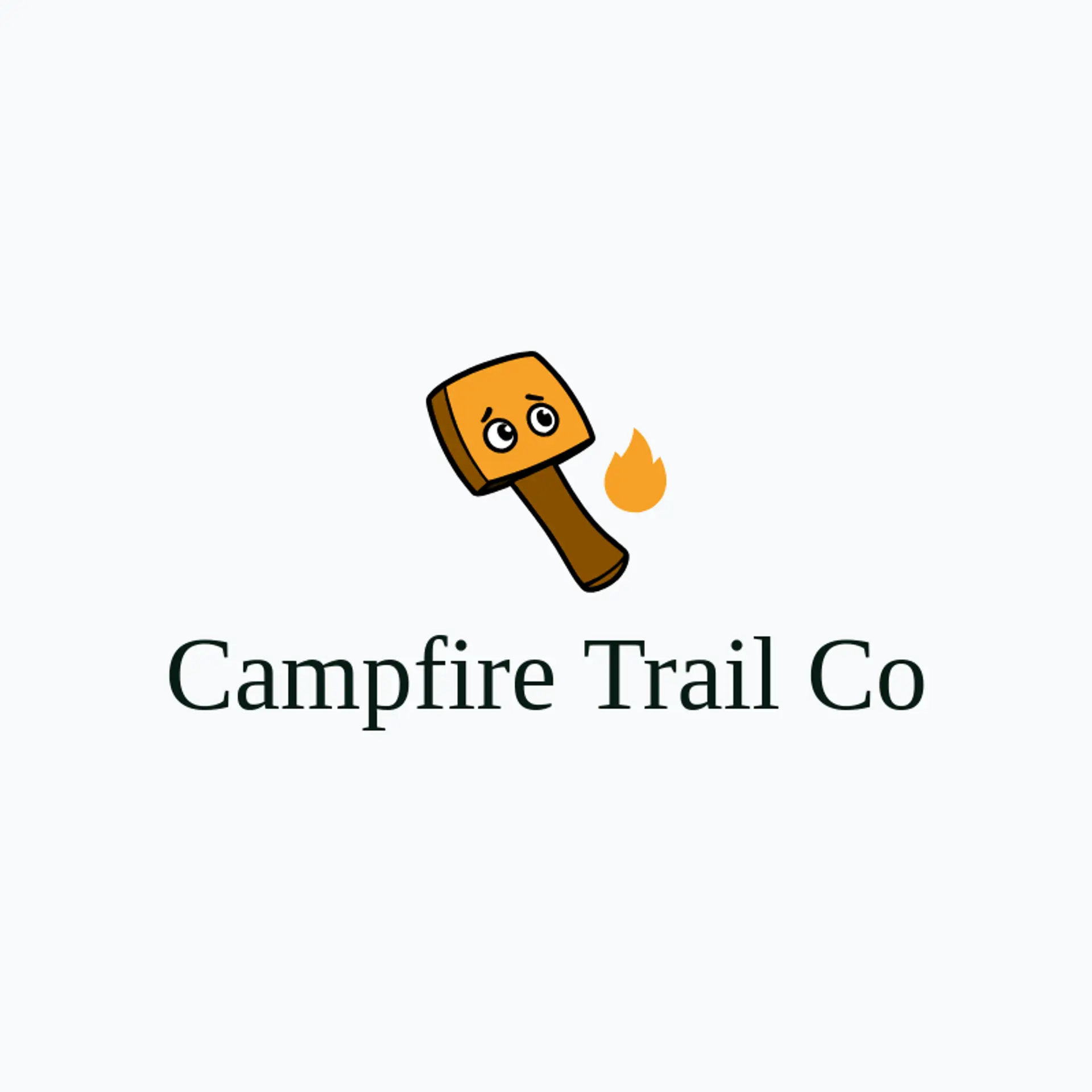 Campfire Trail Co logo for tomahawk