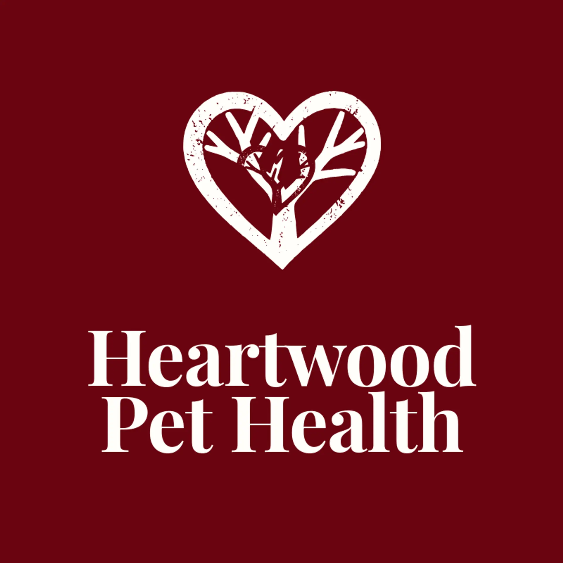 Heartwood Pet Health logo for veterinary