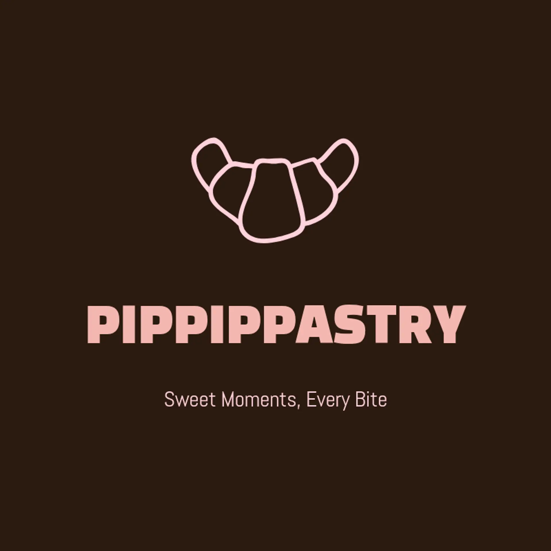 Melted Moments logo for cute bakery