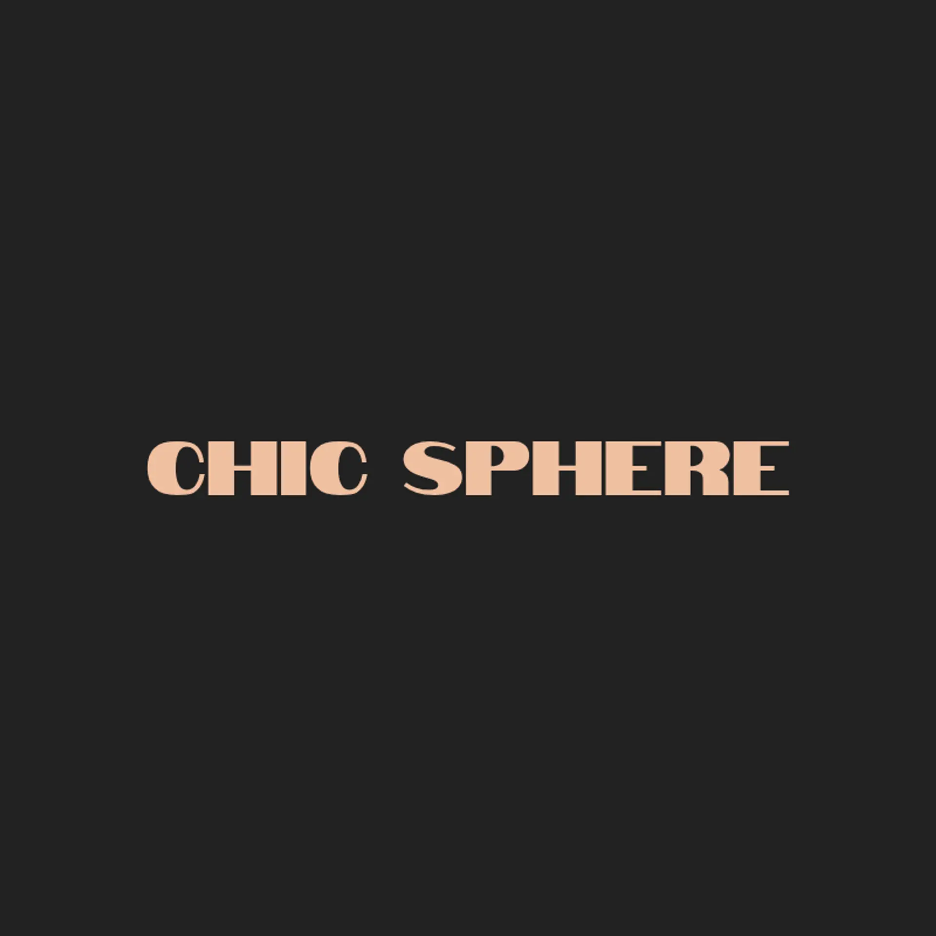 Chic Sphere logo for beauty fashion