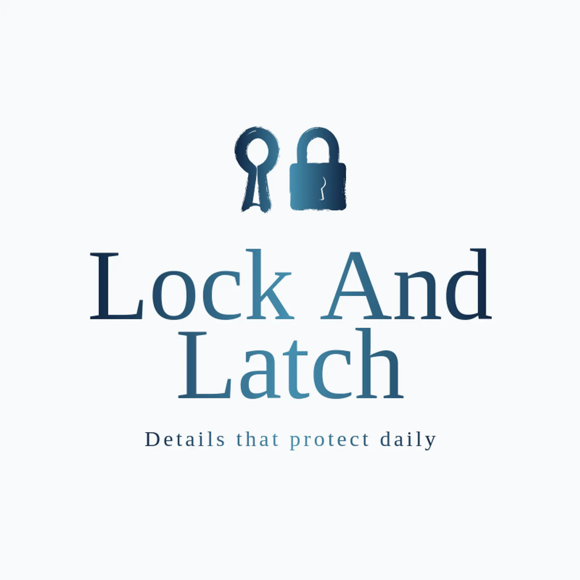 Lock and Latch logo for lock
