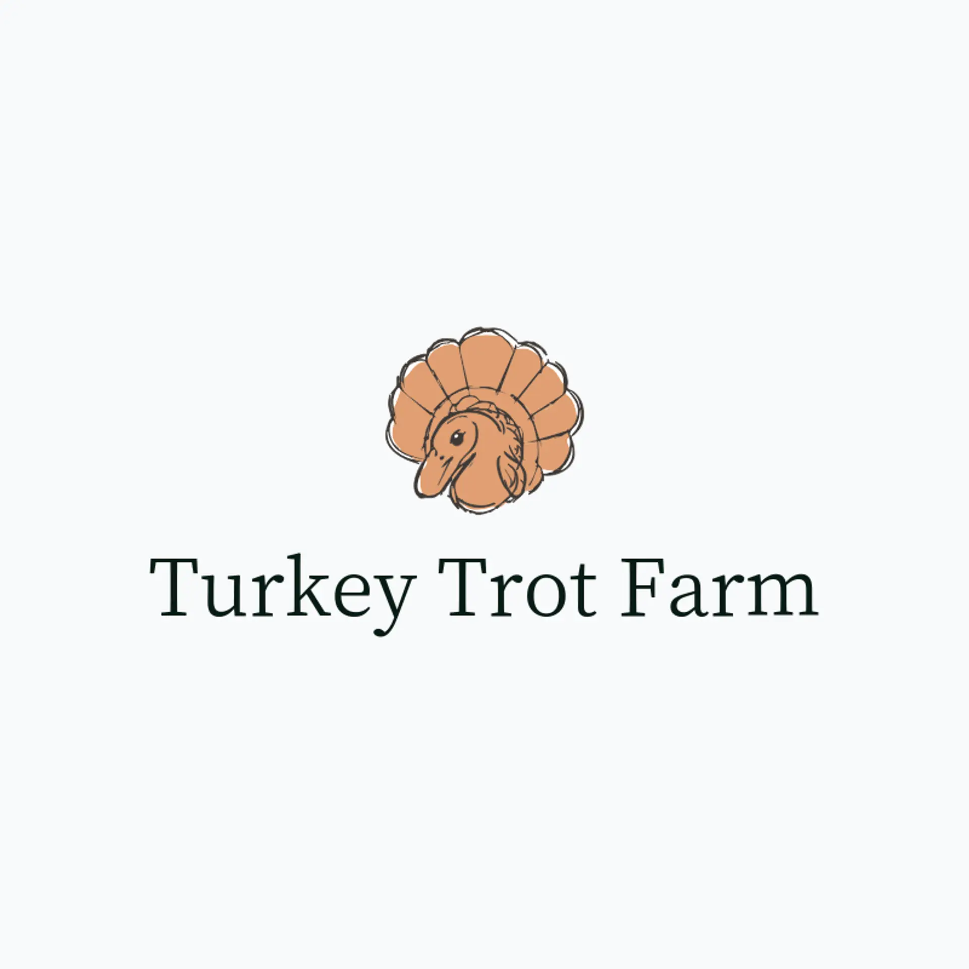 Turkey Trot Farm logo for turkey