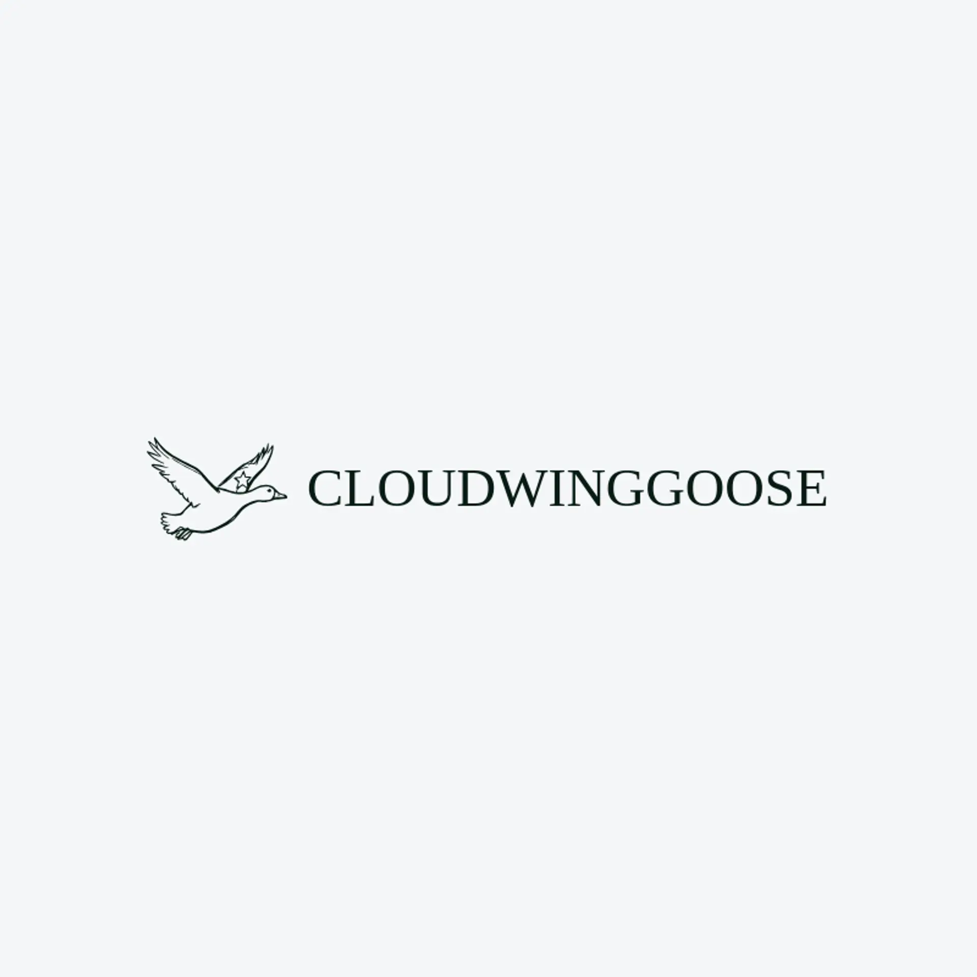 Cloudwing Goose logo for goose