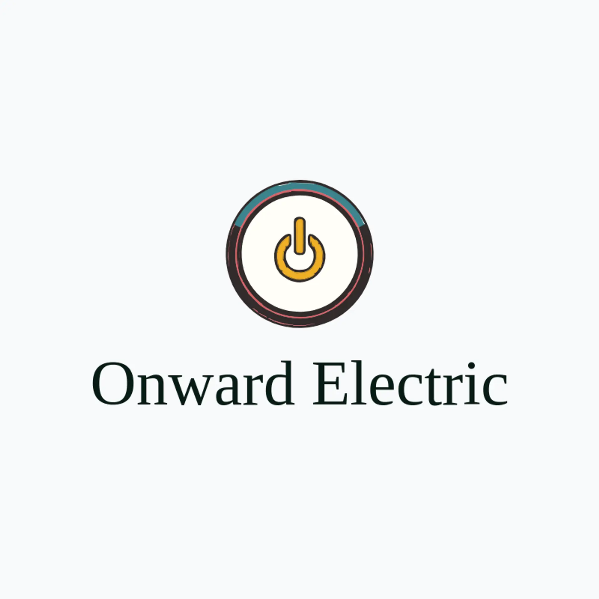 Onward Electric logo for switch