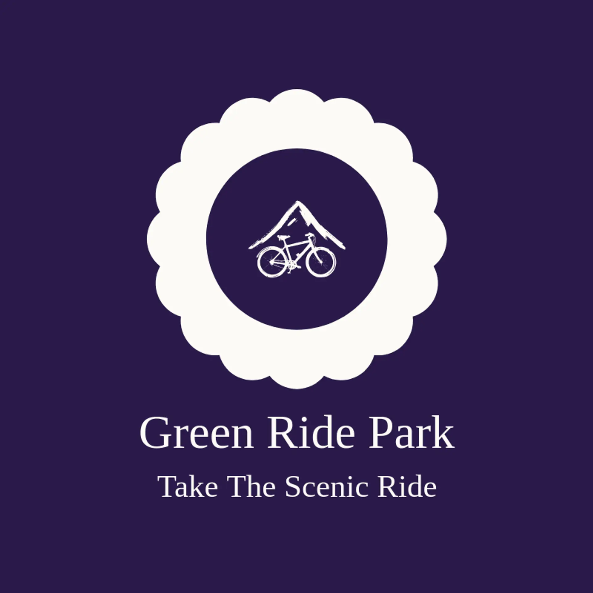 Green Ride Park logo for park