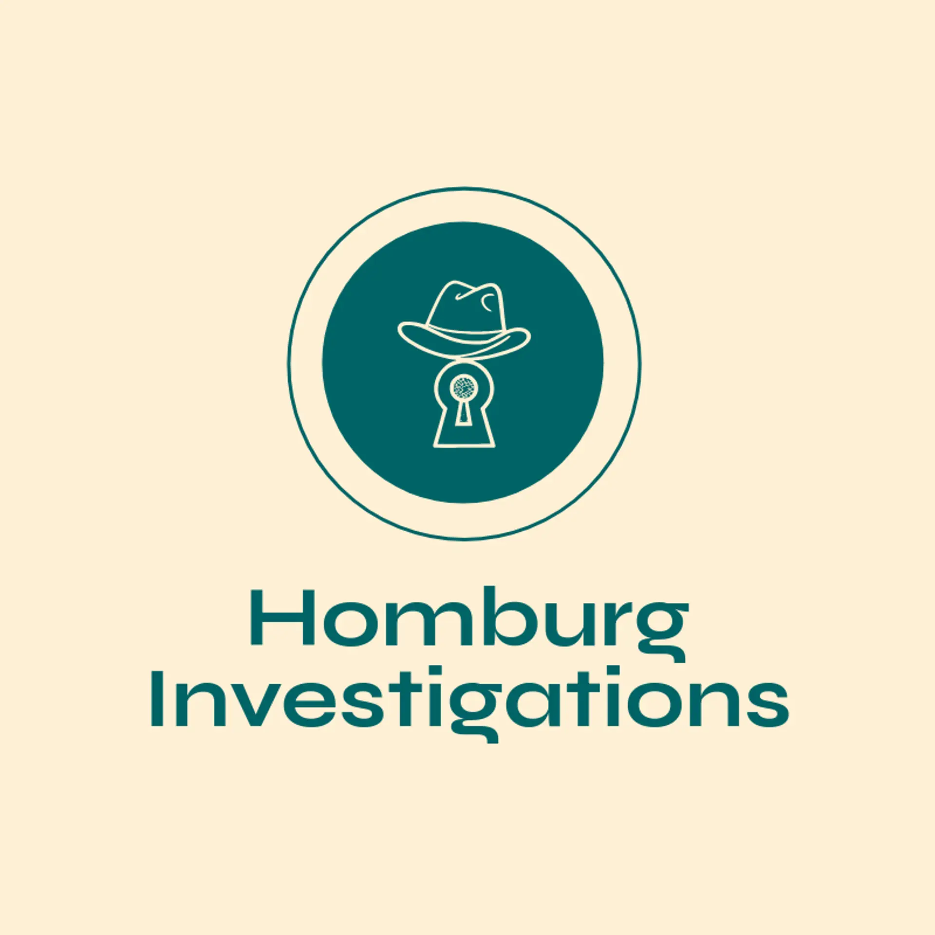 Homburg Investigations logo for detective