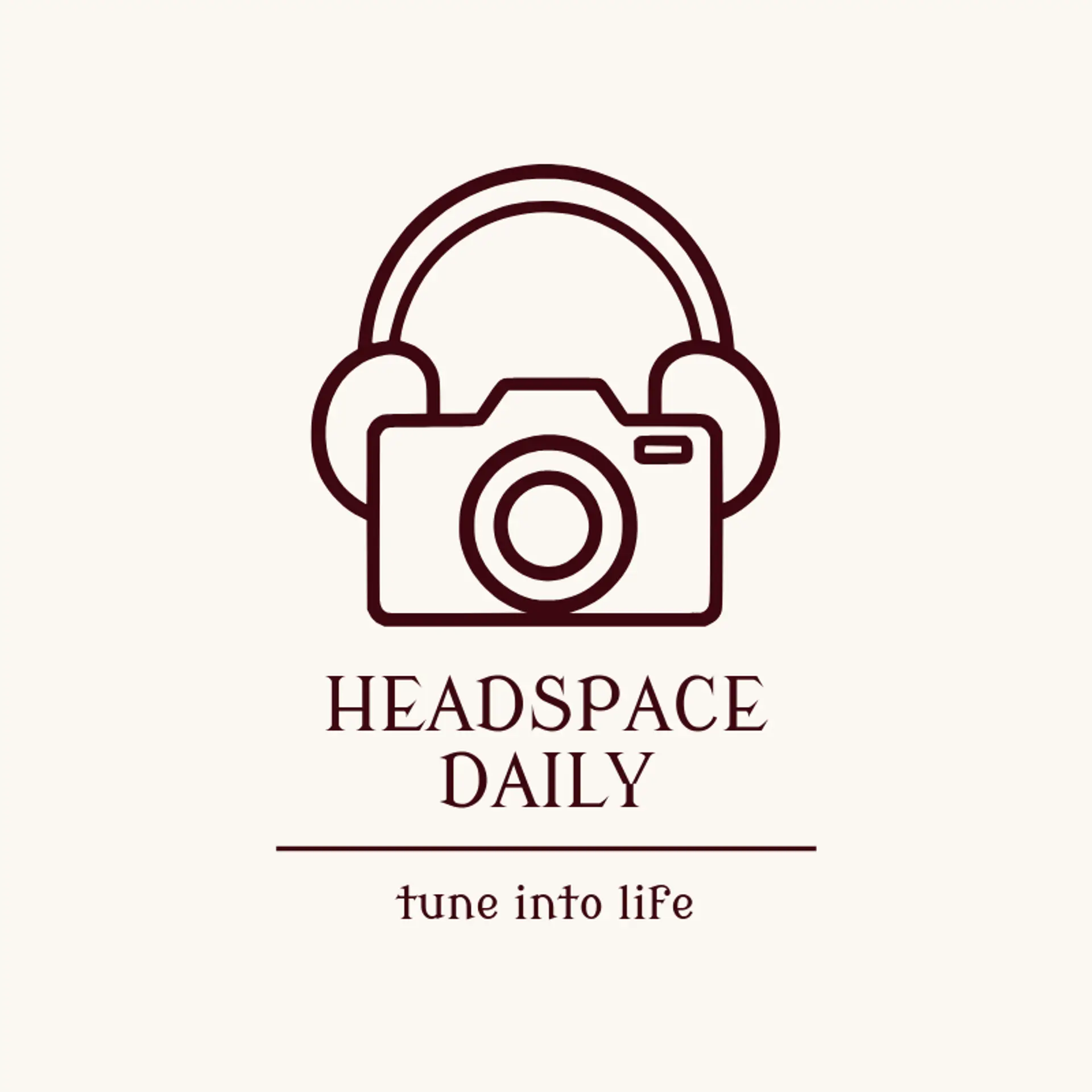 Headspace Daily logo for vlog