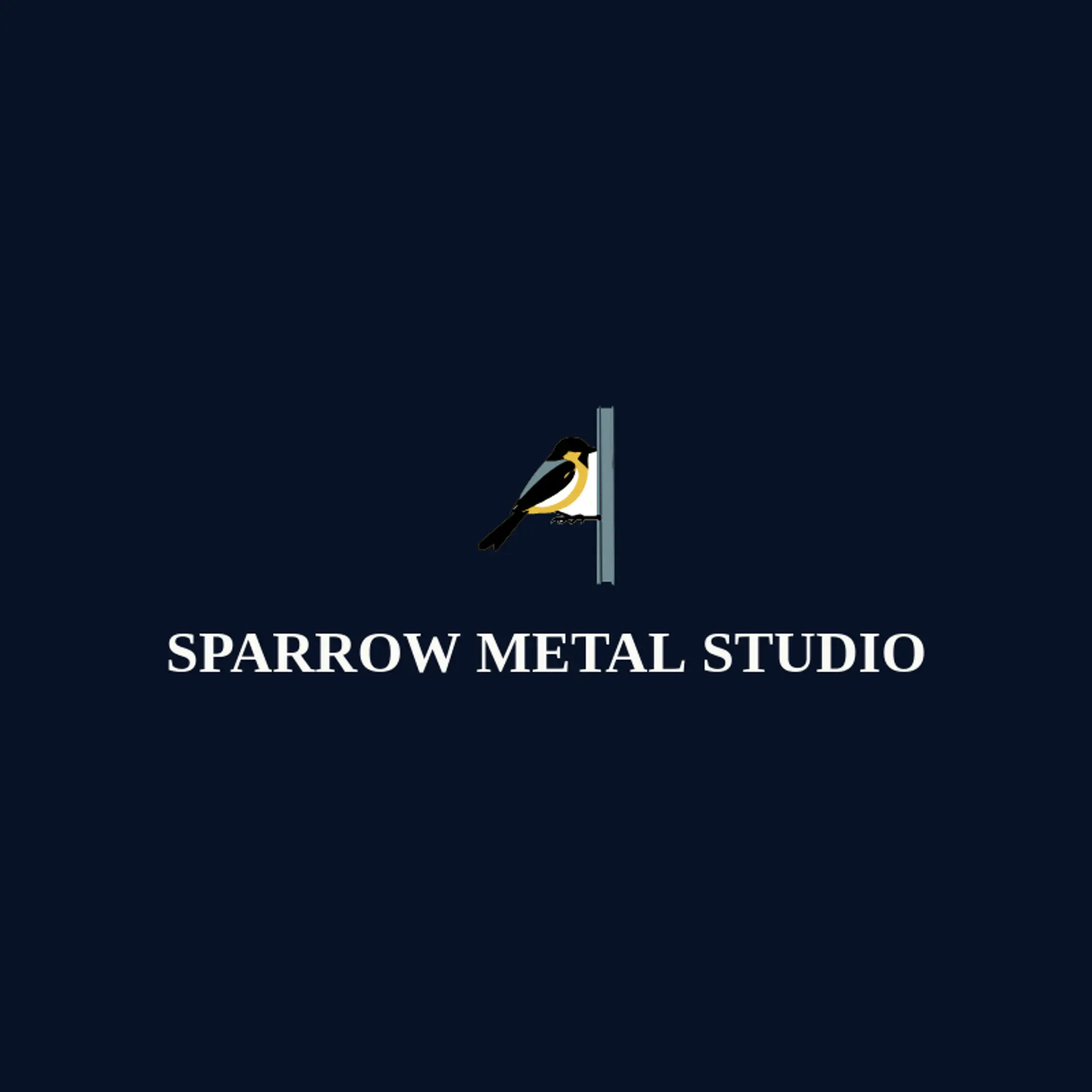 Sparrow Metal Studio logo for fabrication