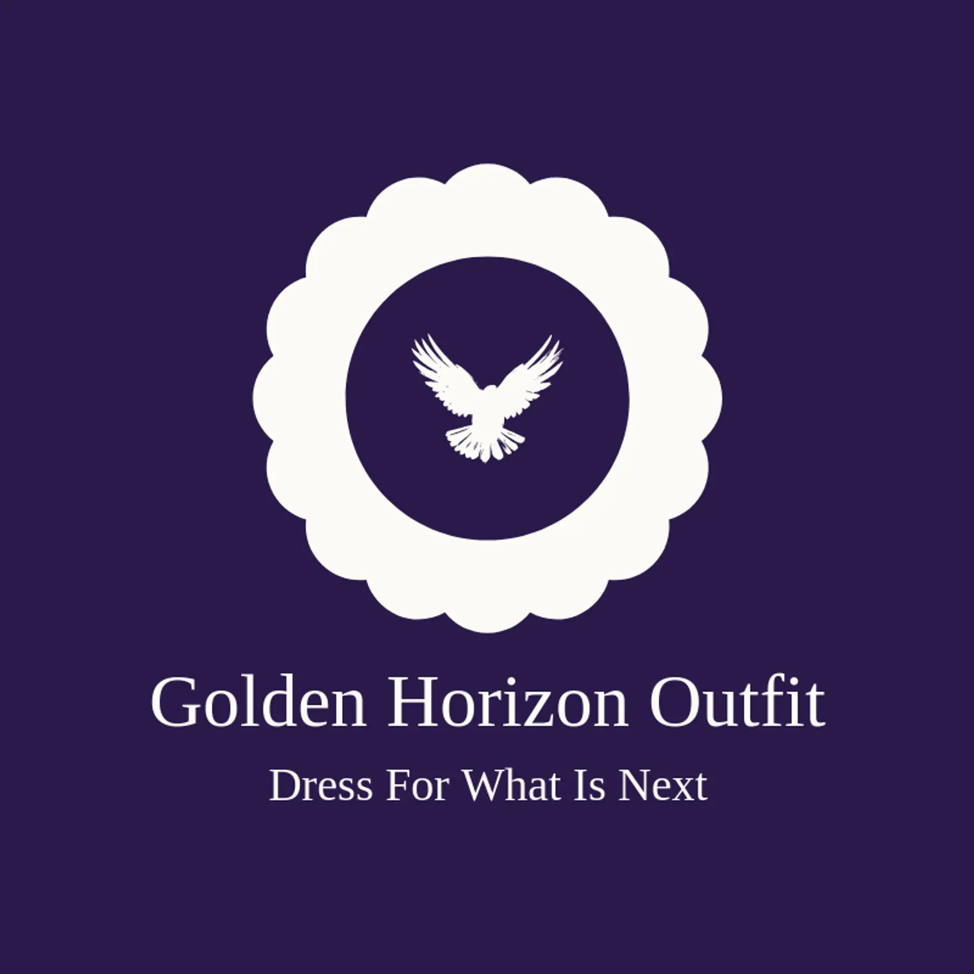 Golden Horizon Outfit logo for american eagle