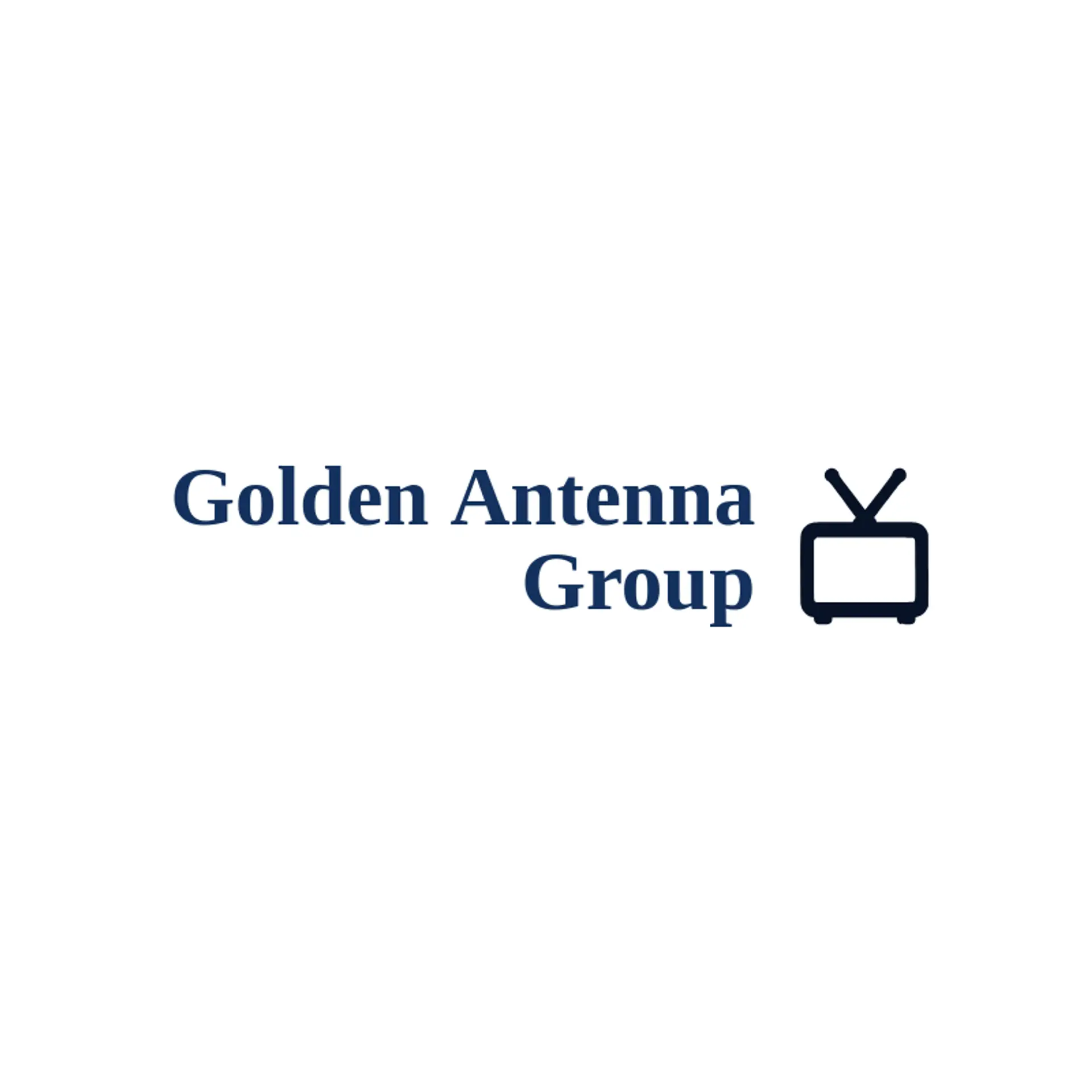 Golden Antenna Group logo for television