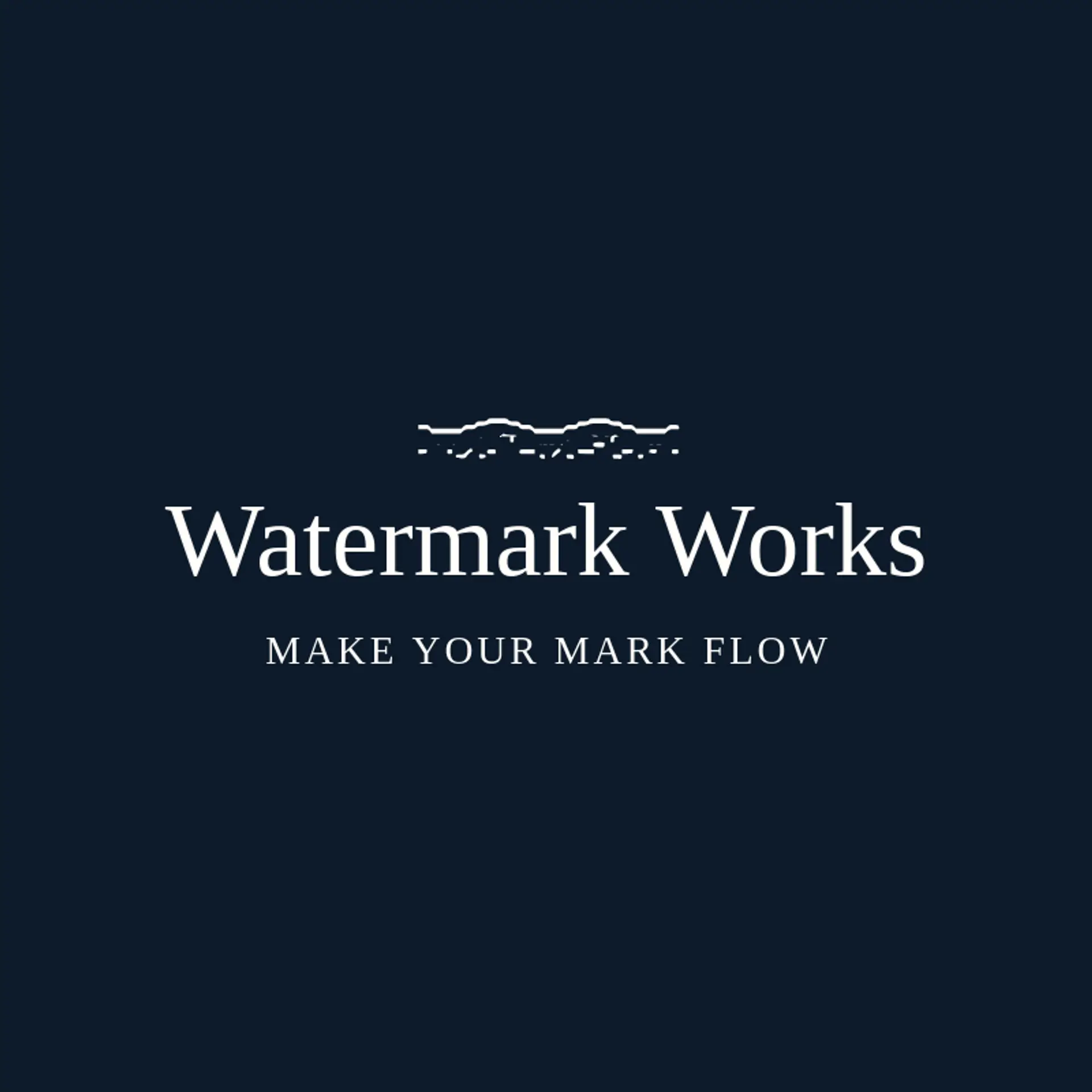 Watermark Works logo for ripple