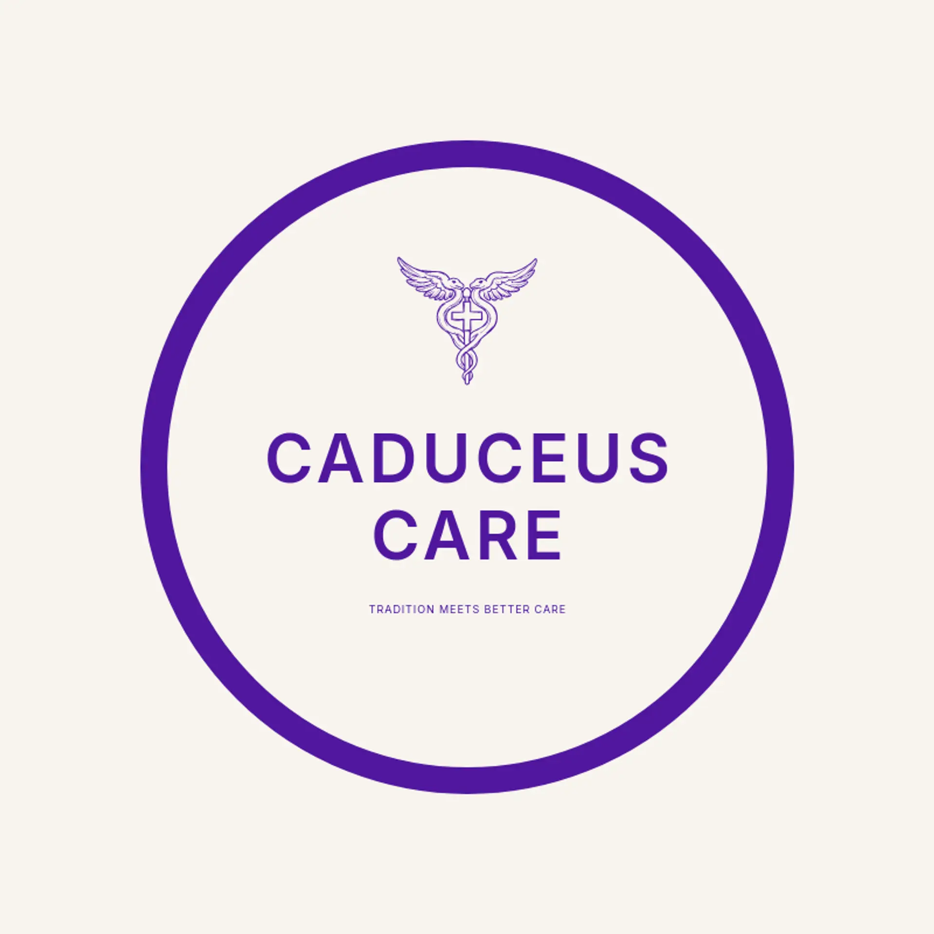 Caduceus Care logo for hospital