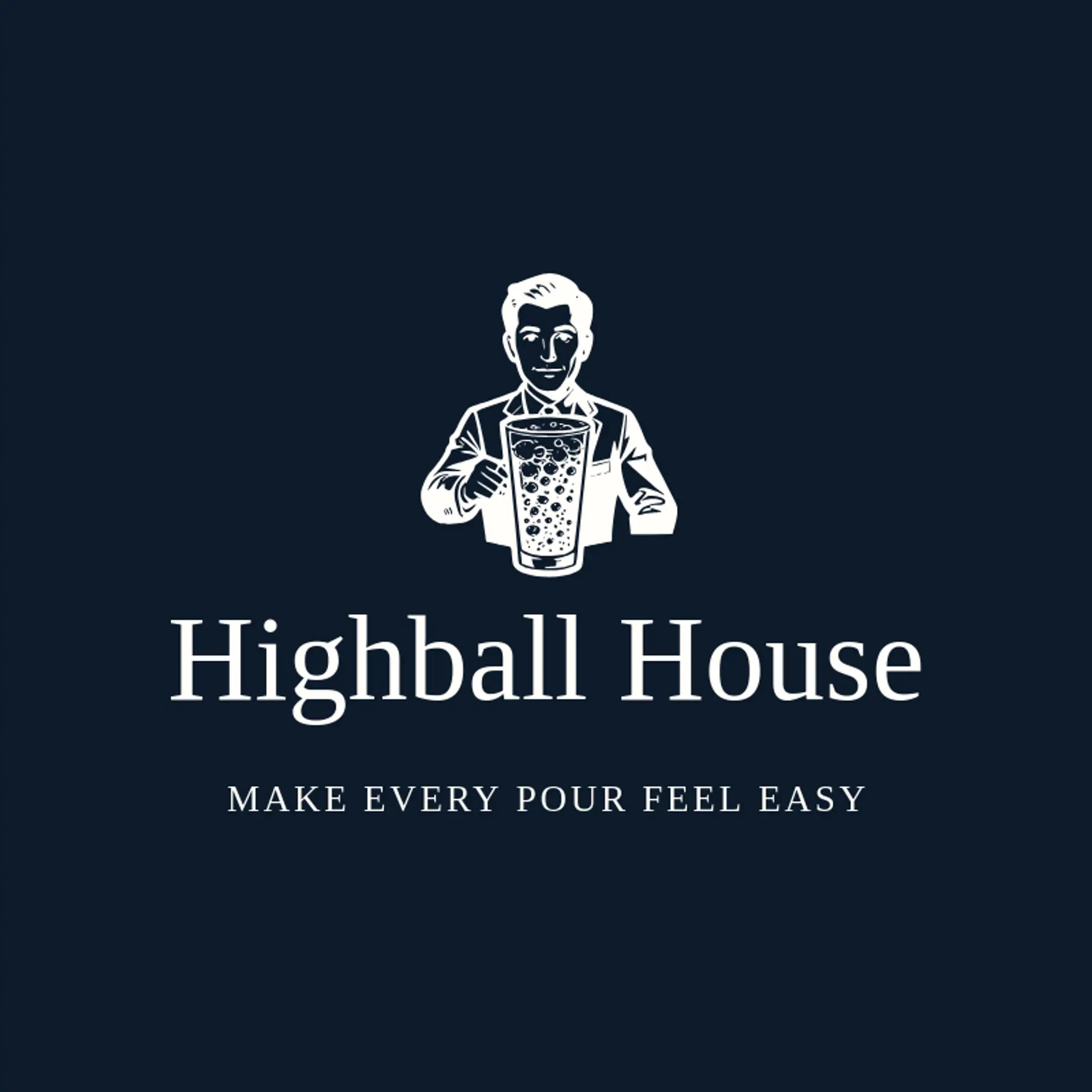 Highball House logo for bartender