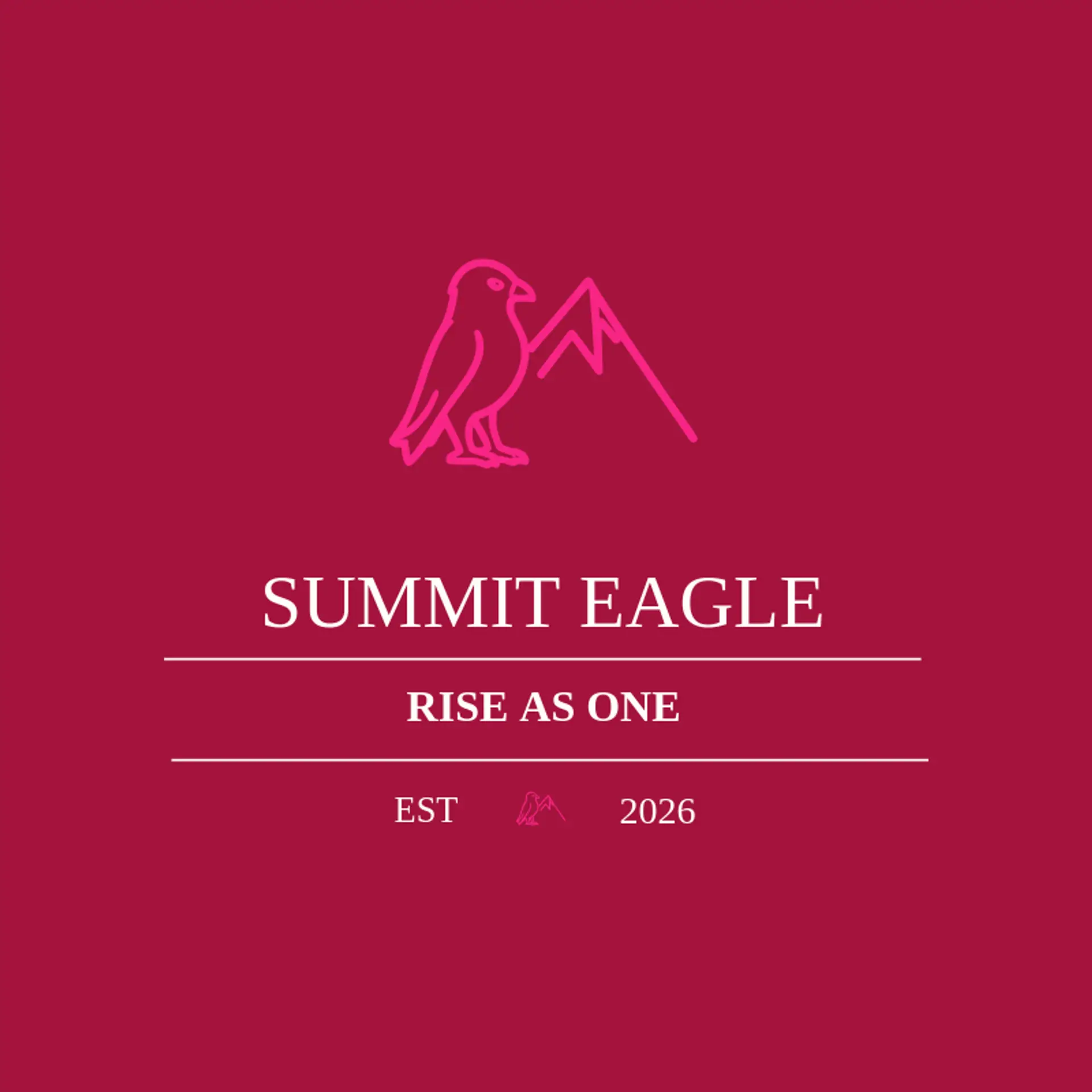 Summit Eagle logo for sports team