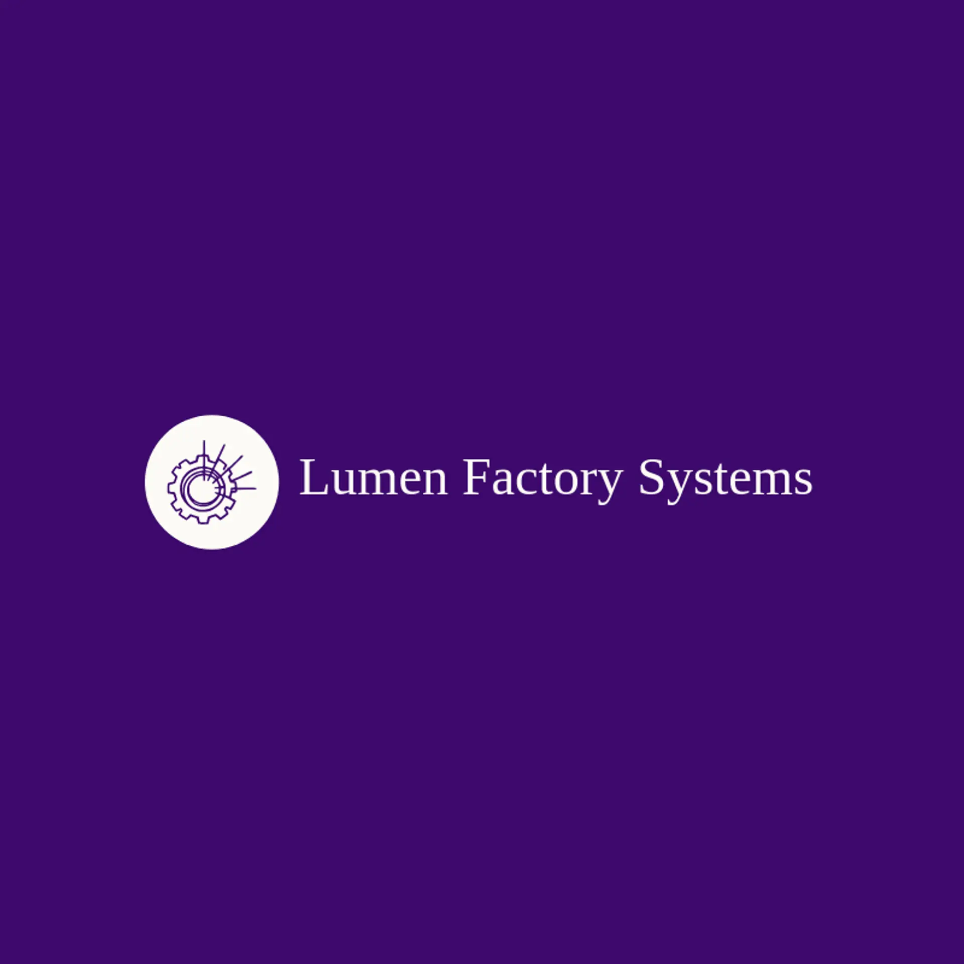 Lumen Factory Systems logo for automation