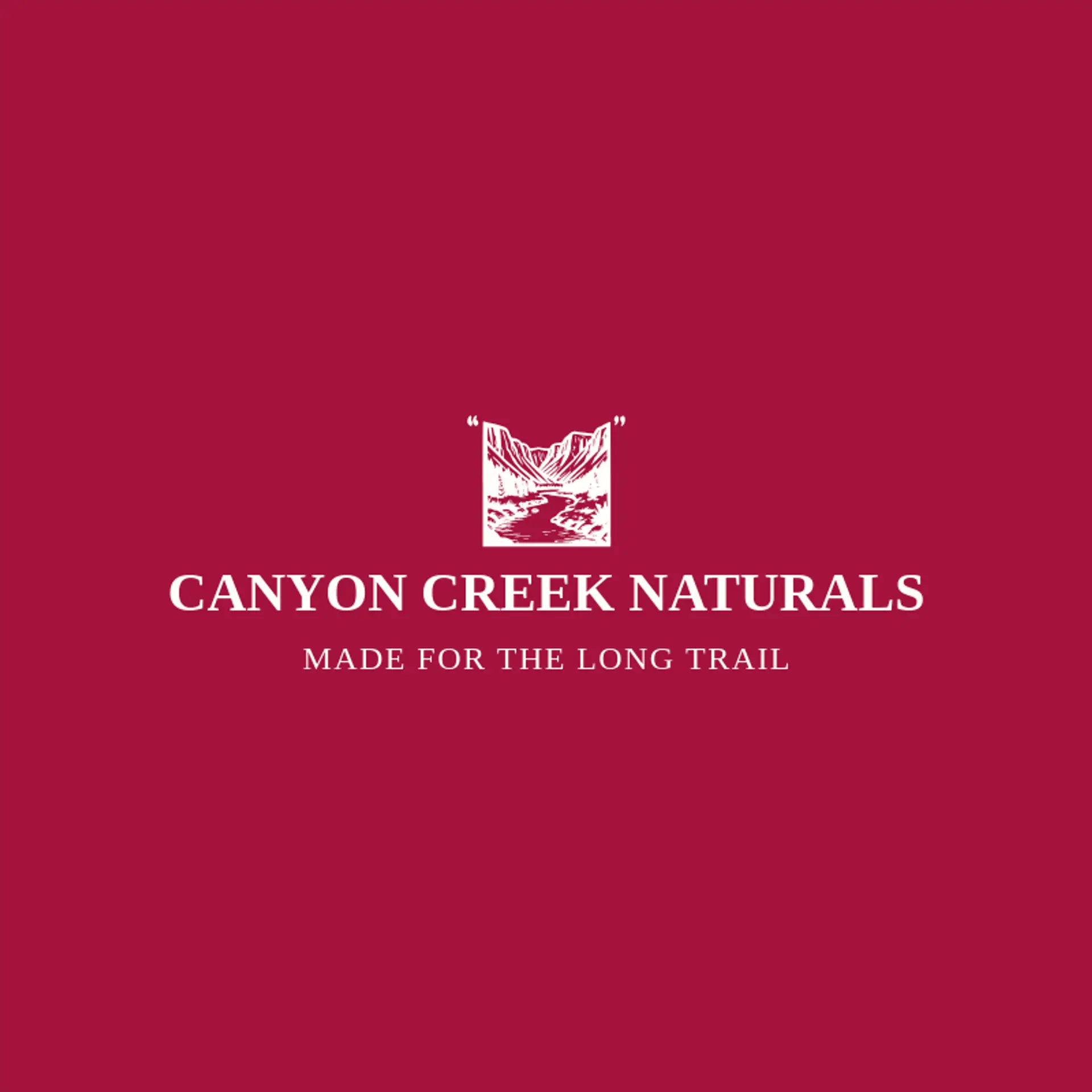 Canyon Creek Naturals logo for natural