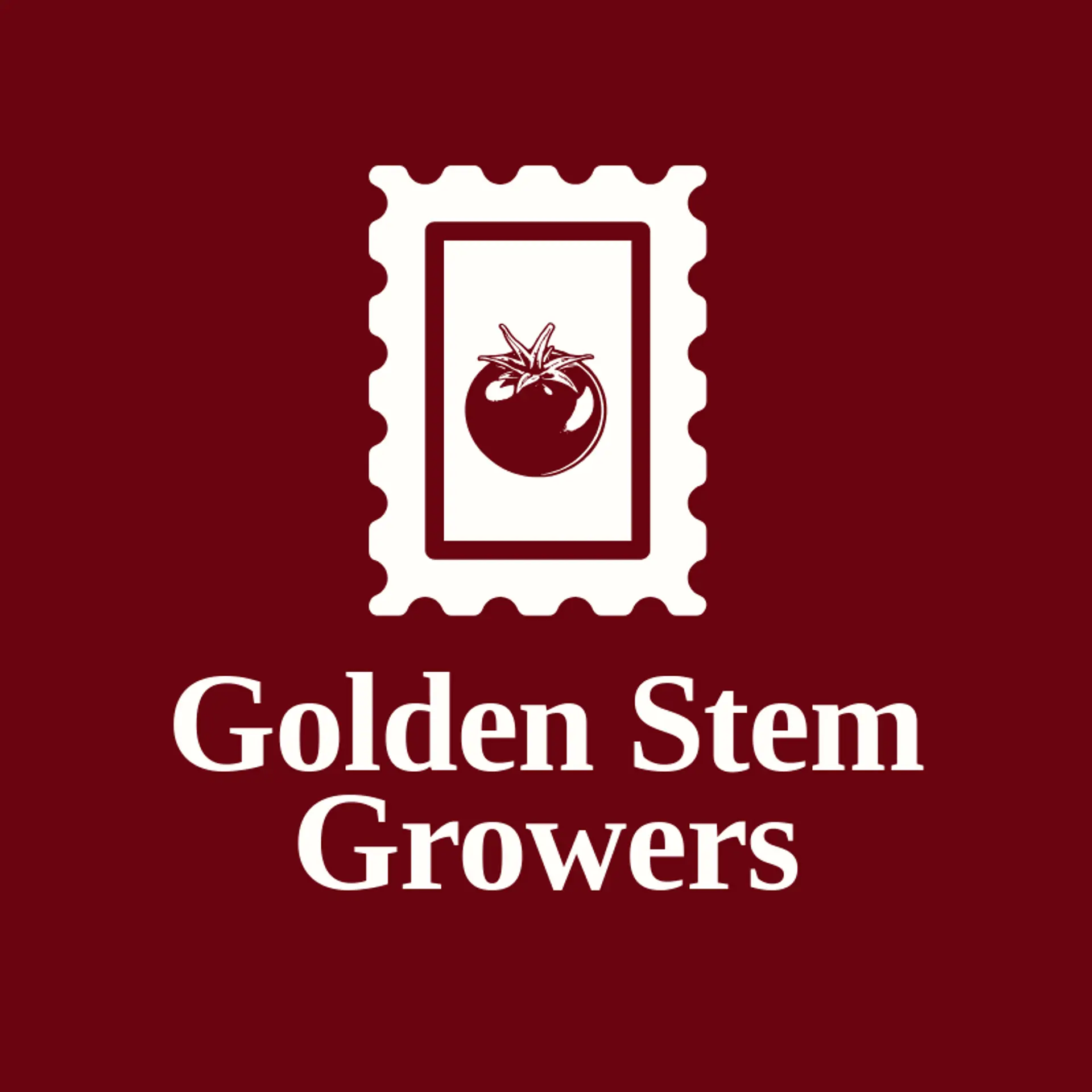 Golden Stem Growers logo for tomato