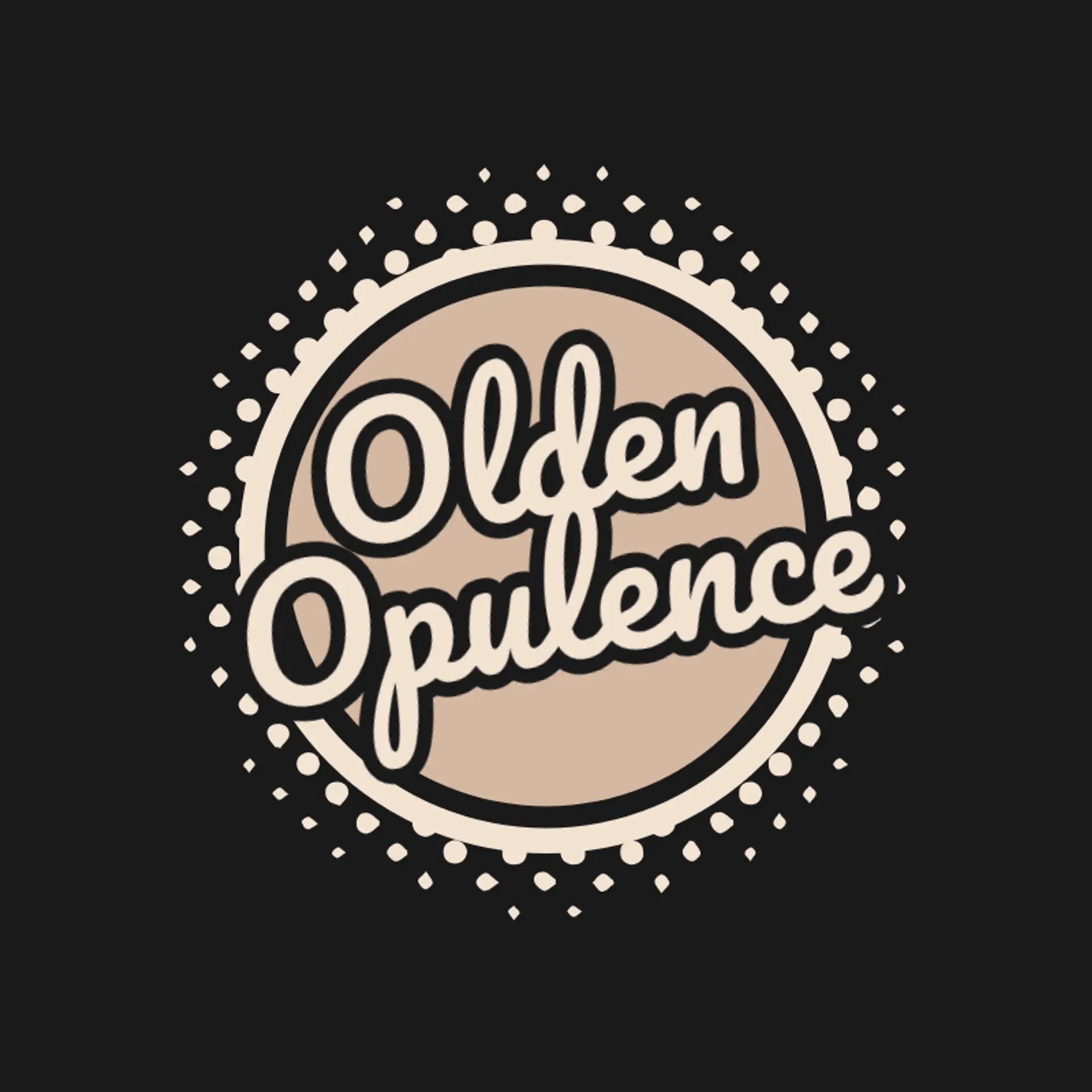 Olden Opulence logo for classic fashion