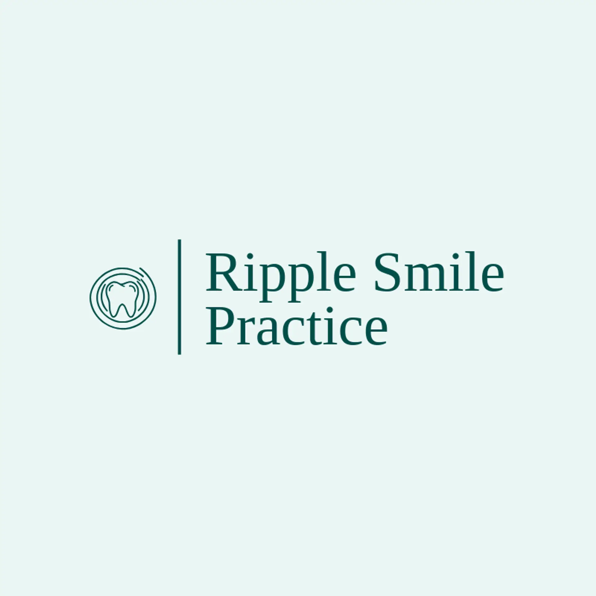 Ripple Smile Practice logo for dentistry