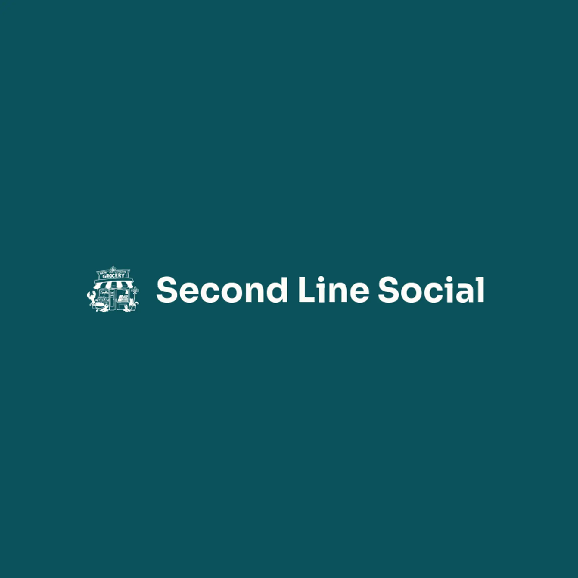 Second Line Social logo for new orleans