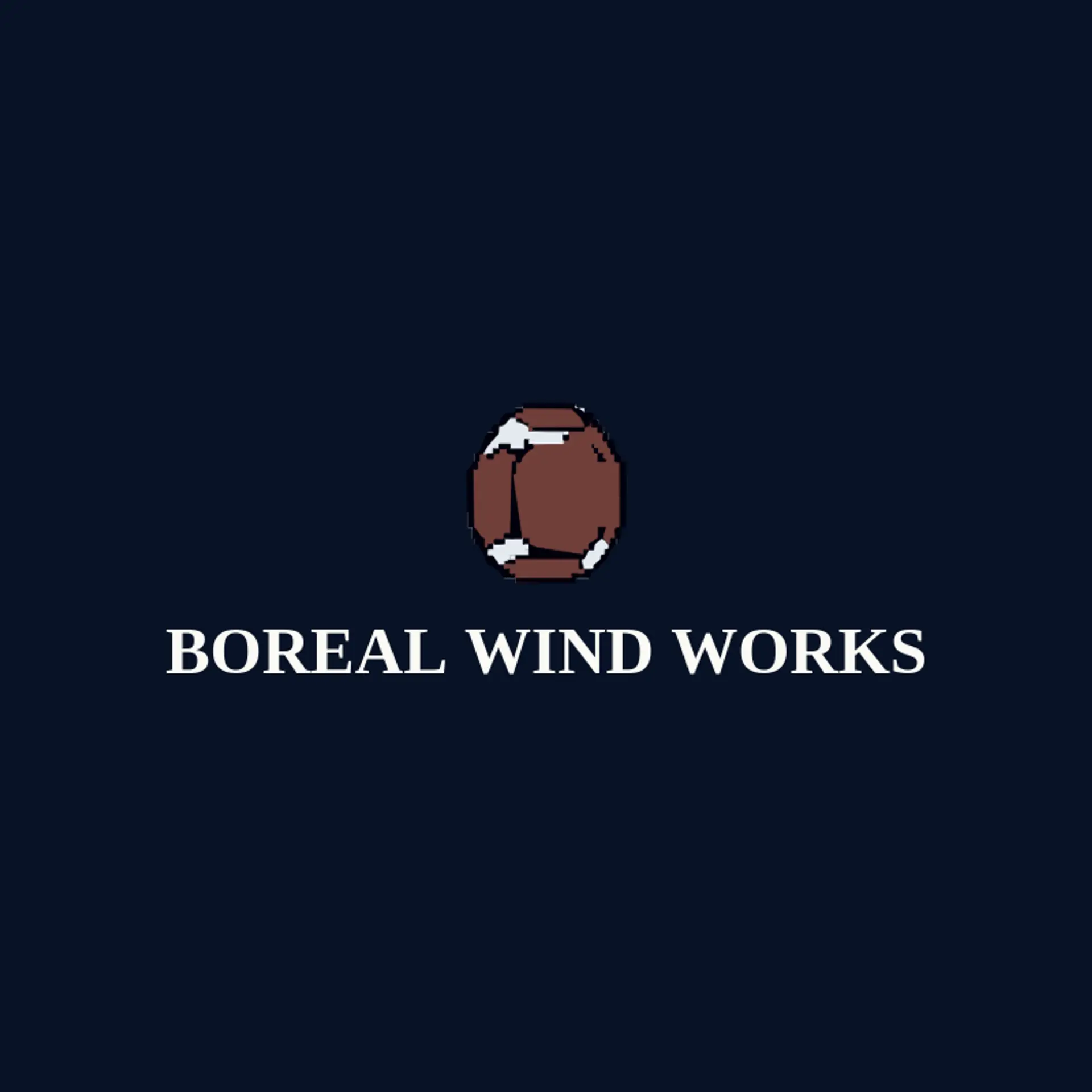Boreal Wind Works logo for blizzard