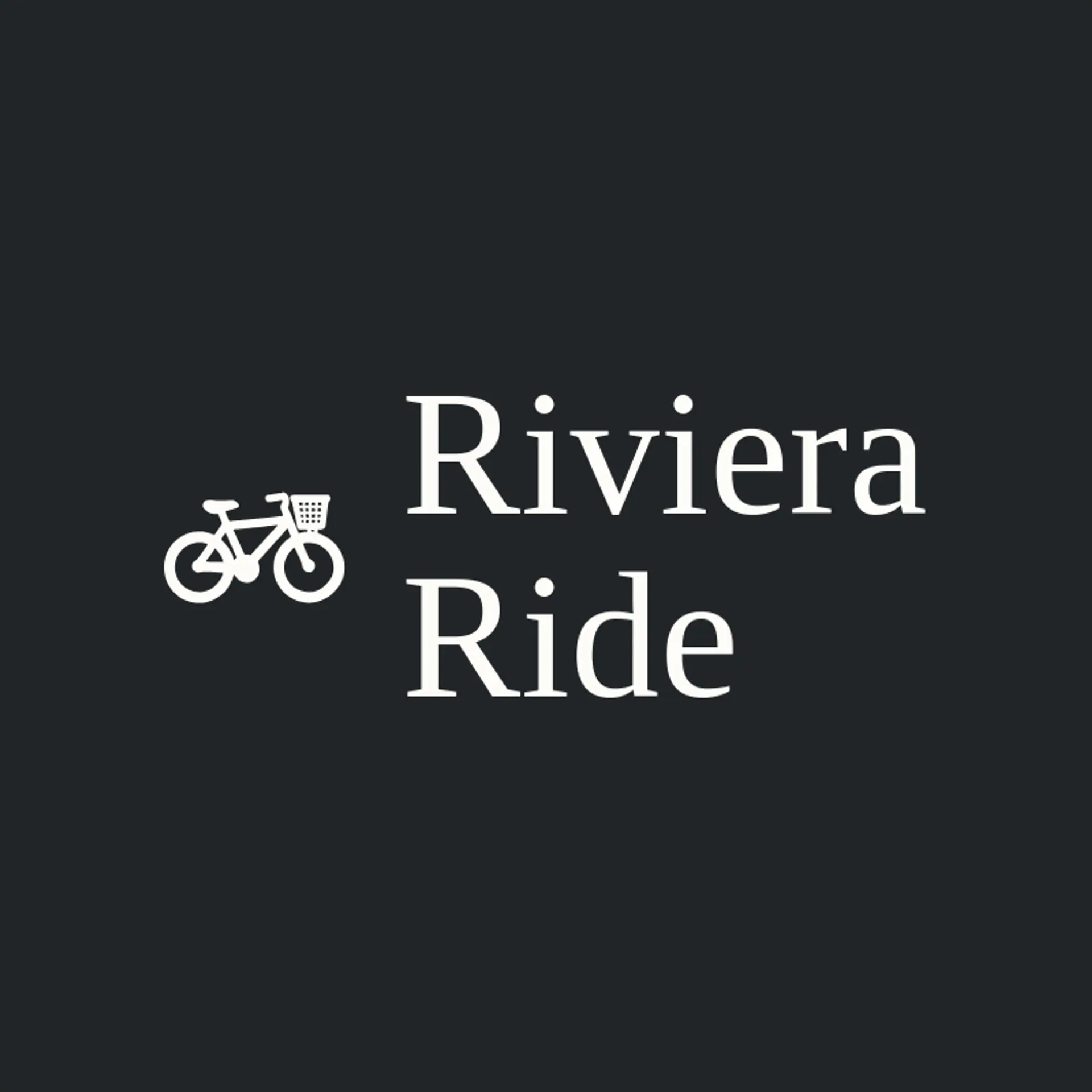 Riviera Ride logo for french